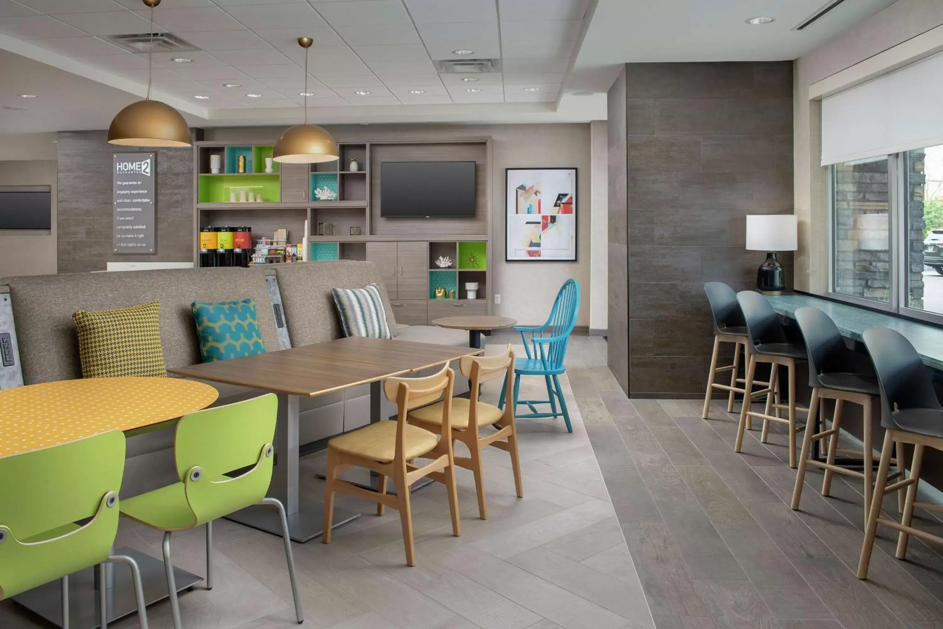 Lobby or reception, Lounge/Bar in Home2 Suites by Hilton Phoenix Airport South