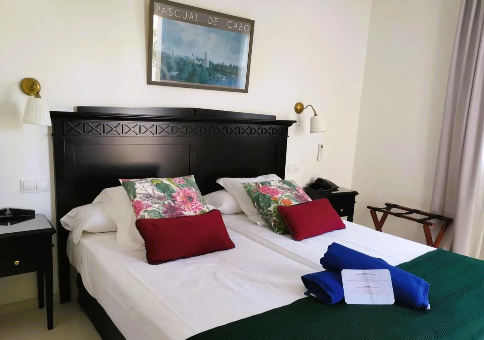 Bed in Hotel Ciutat Jardi