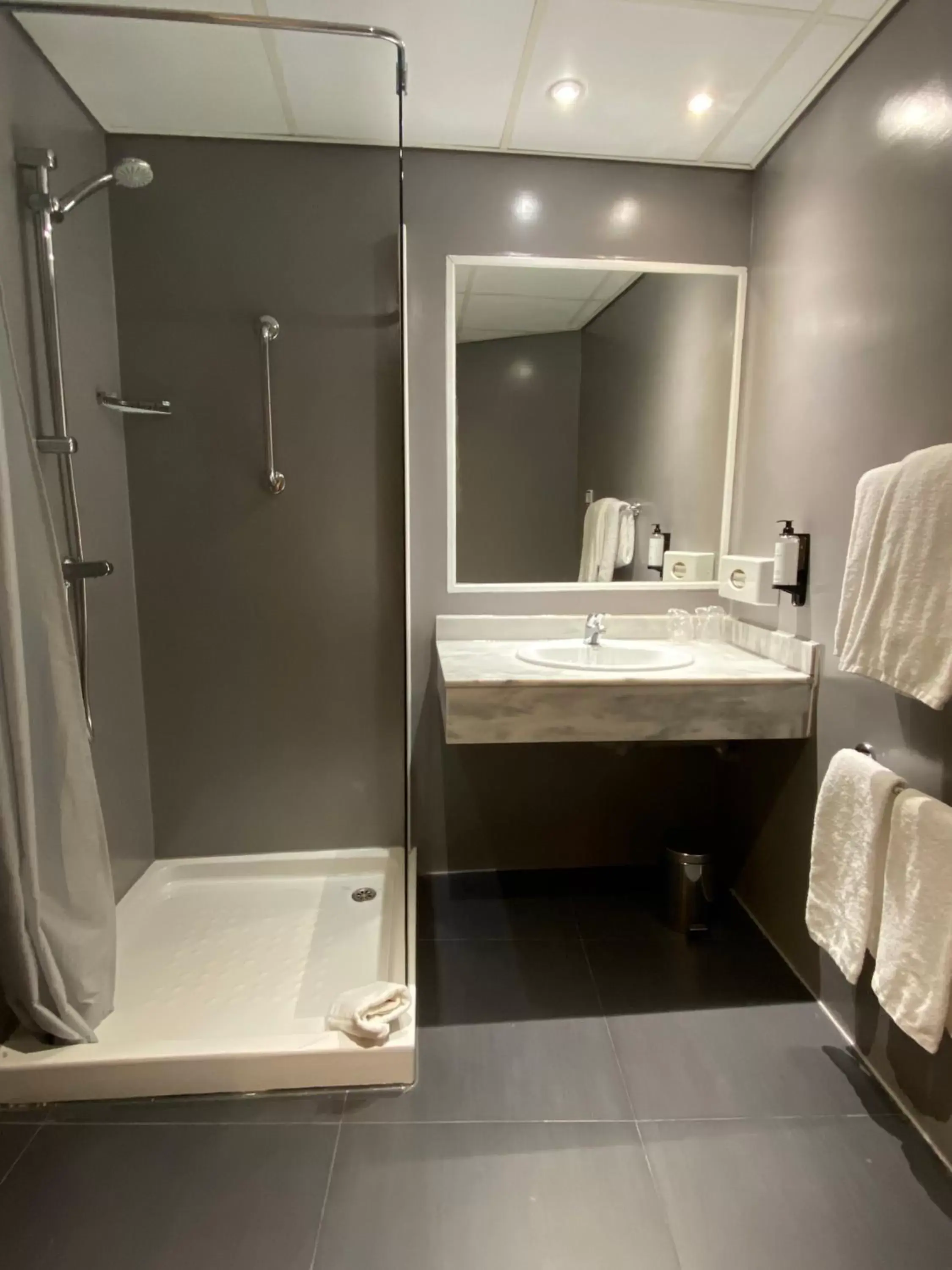 Shower, Bathroom in Holiday Inn Express San Sebastian de los Reyes, an IHG Hotel