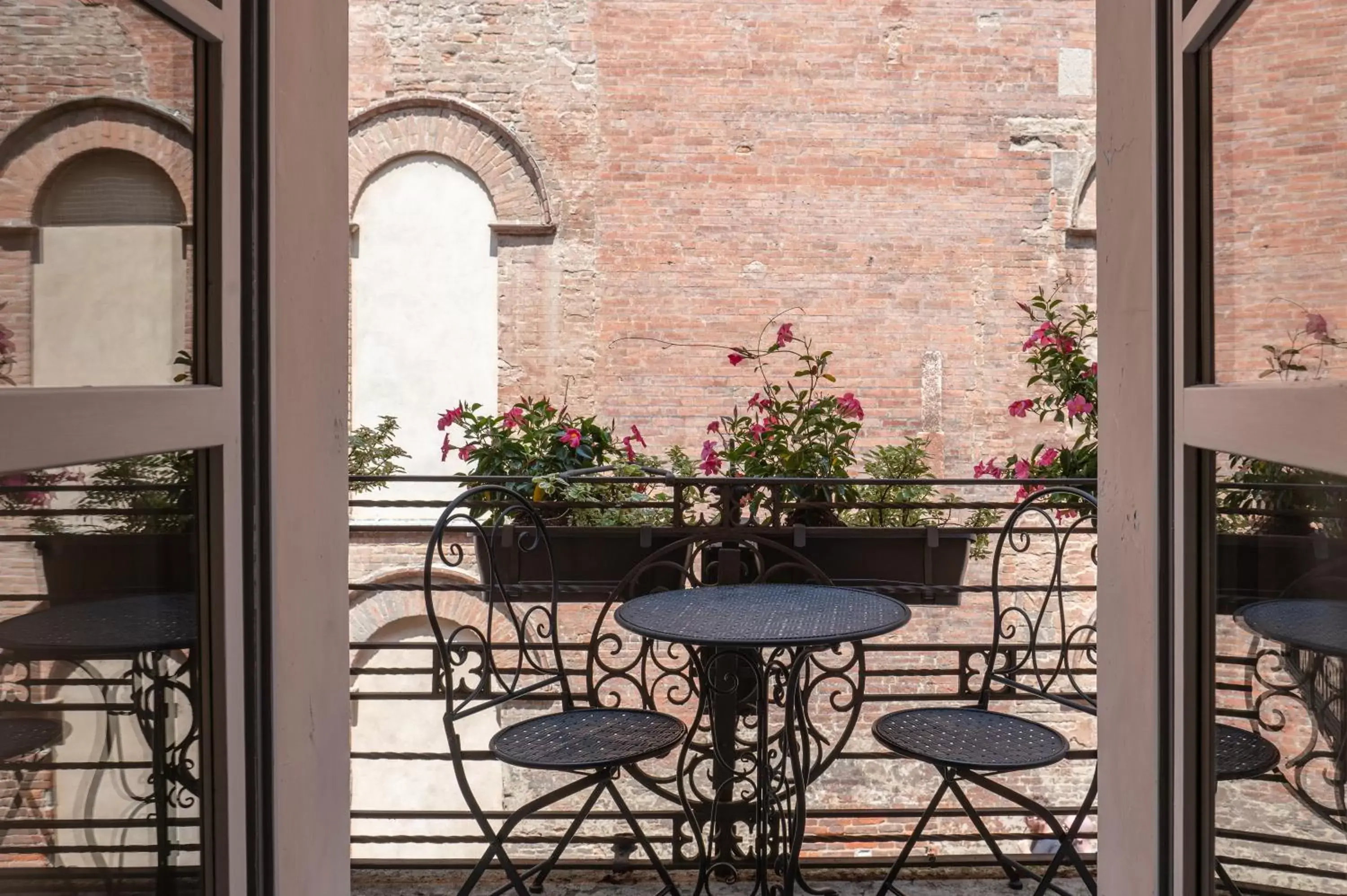 Balcony/Terrace in Hotel Duomo Cremona