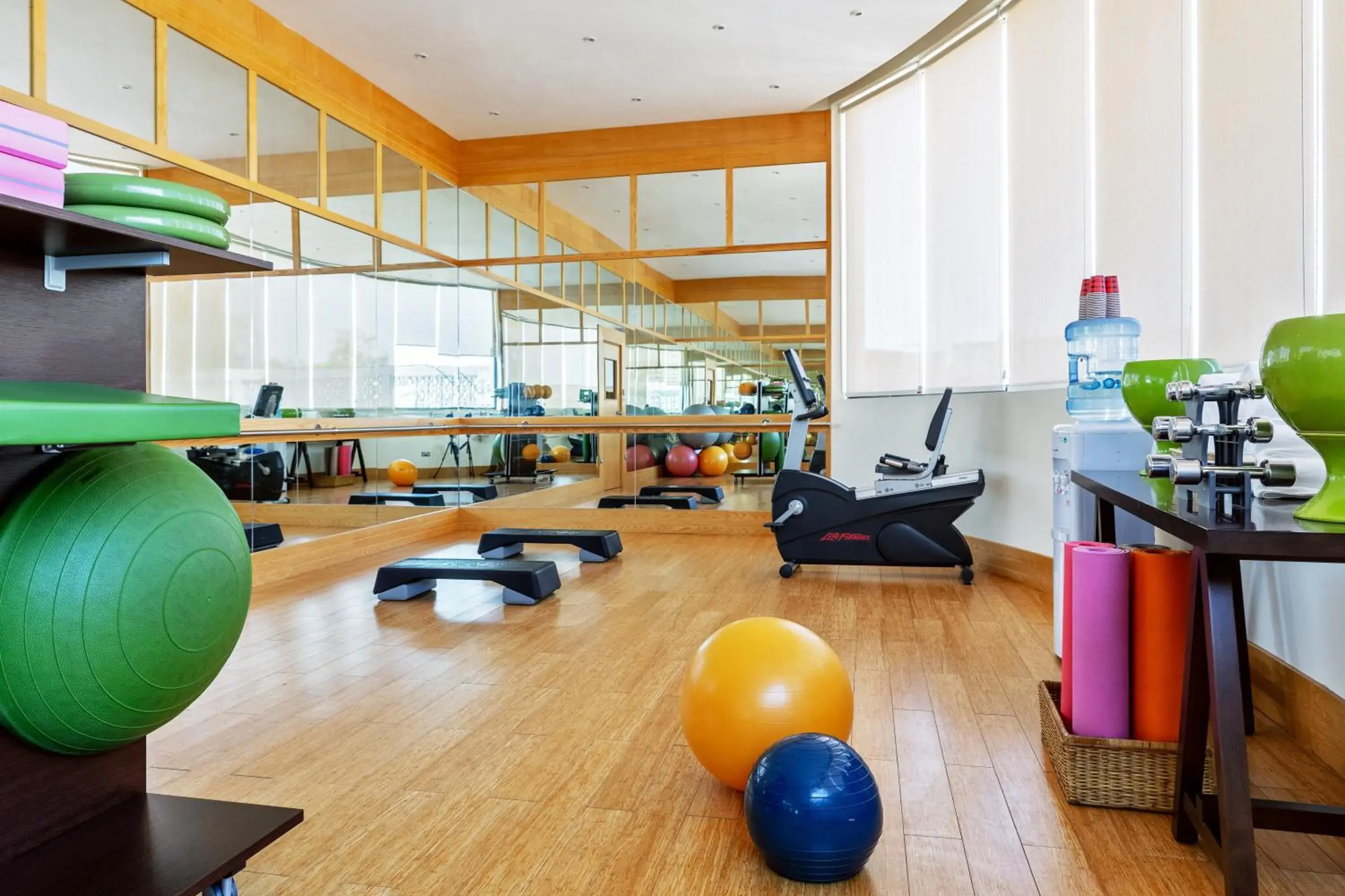 Fitness centre/facilities in Crowne Plaza Muscat by IHG Fitness centre/facilities in Crowne Plaza Muscat by IHG