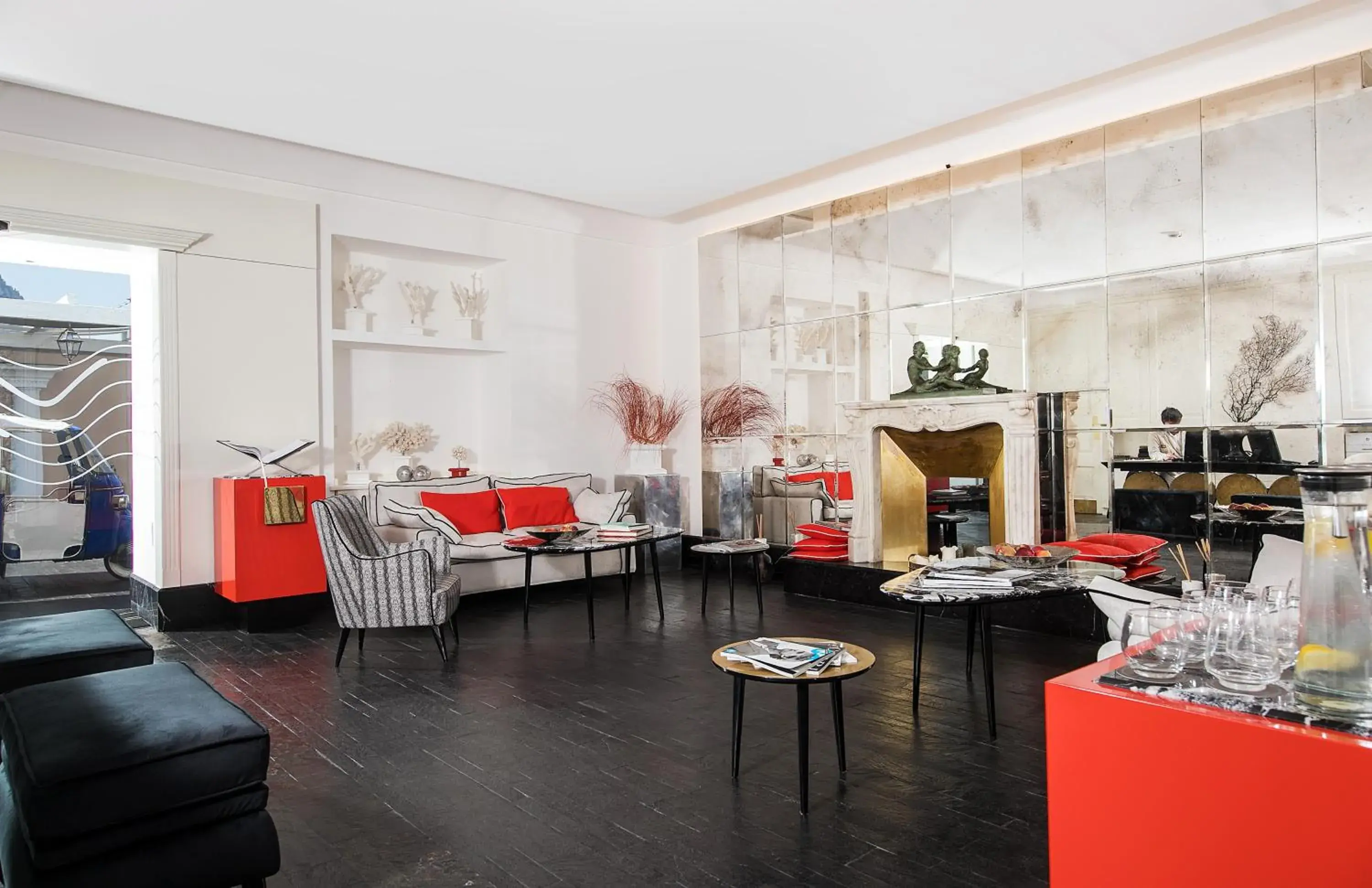 Lobby or reception, Restaurant/Places to Eat in Villa Marina Capri Hotel & Spa
