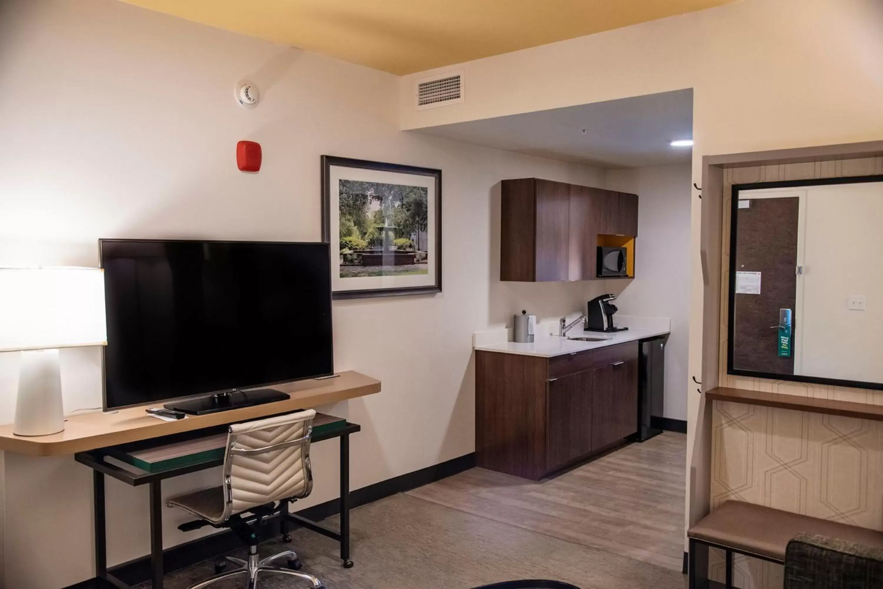 Photo of the whole room, TV/Entertainment Center in Holiday Inn & Suites - Savannah Airport - Pooler, an IHG Hotel