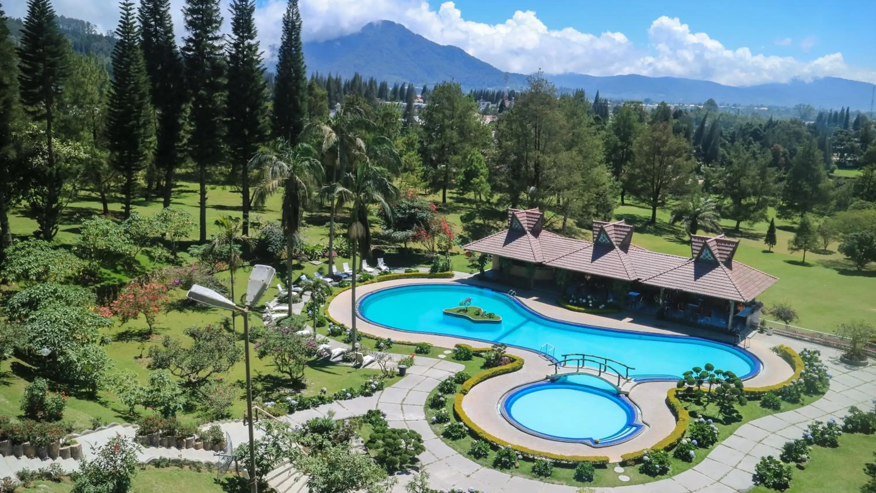 Pool View in Sinabung Hills Resort