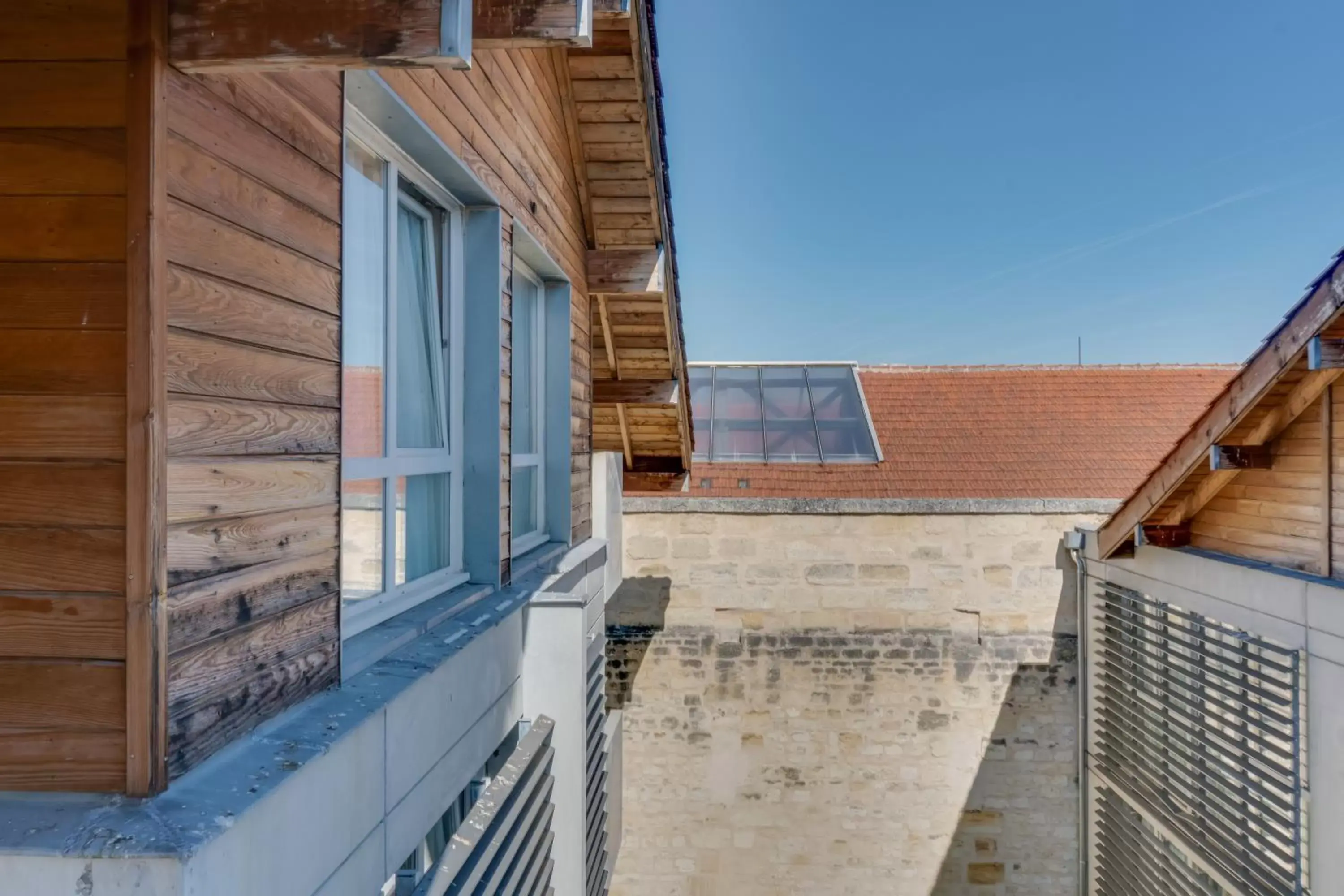 Property building, Balcony/Terrace in Residhotel Galerie Tatry