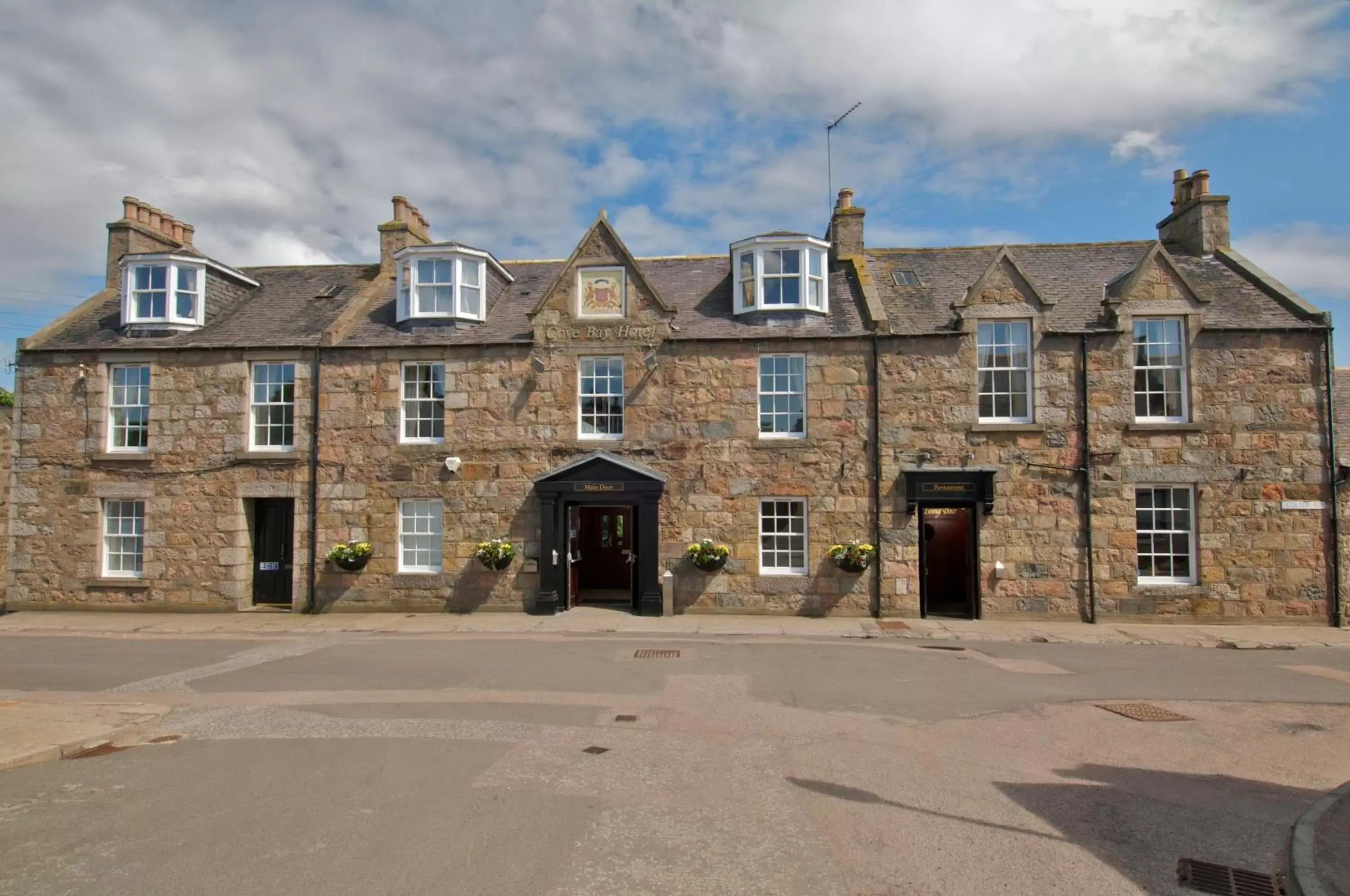 Facade/entrance, Property Building in Cove Bay Hotel