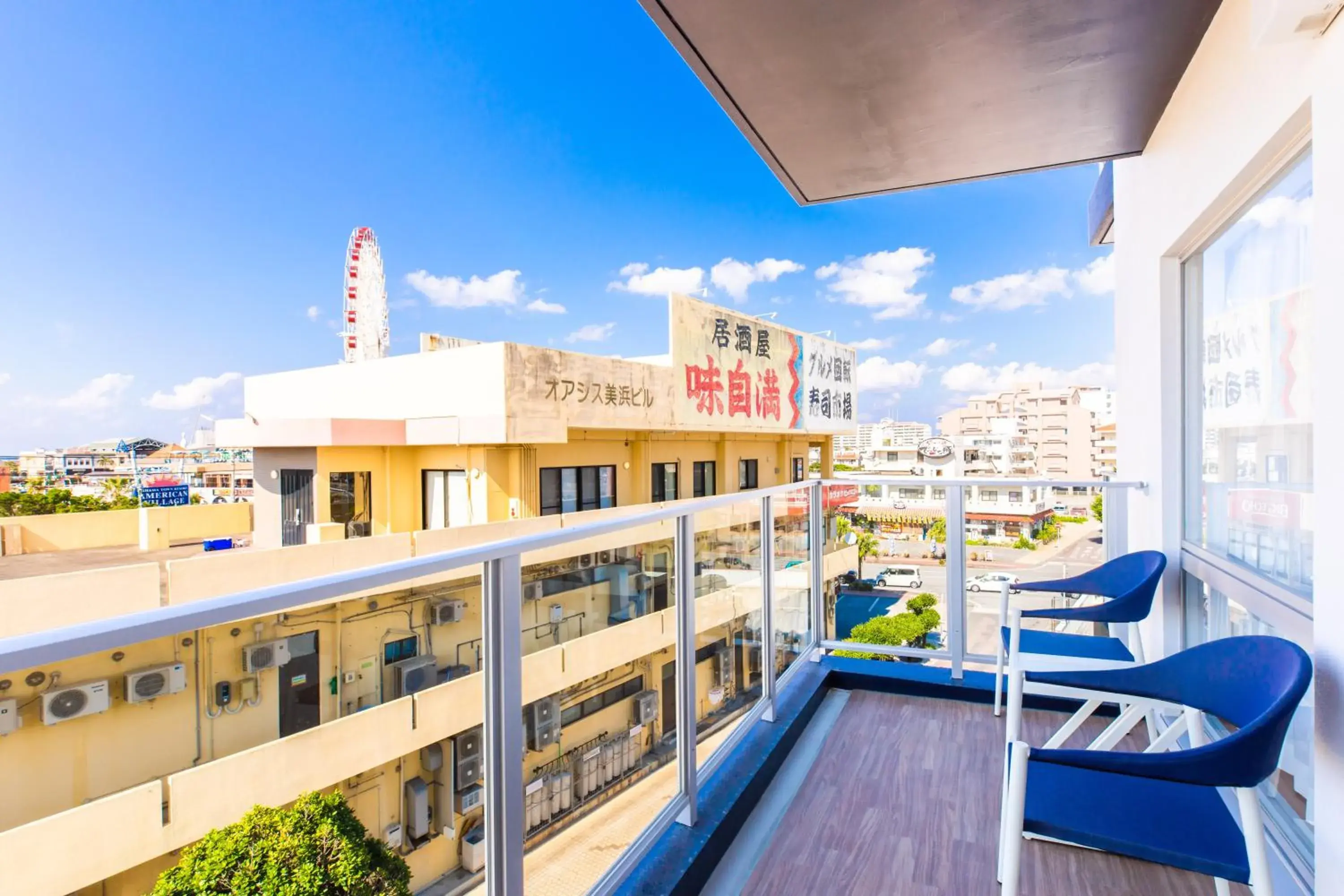 Balcony/Terrace in LAPIN MIHAMA Residence Hotel