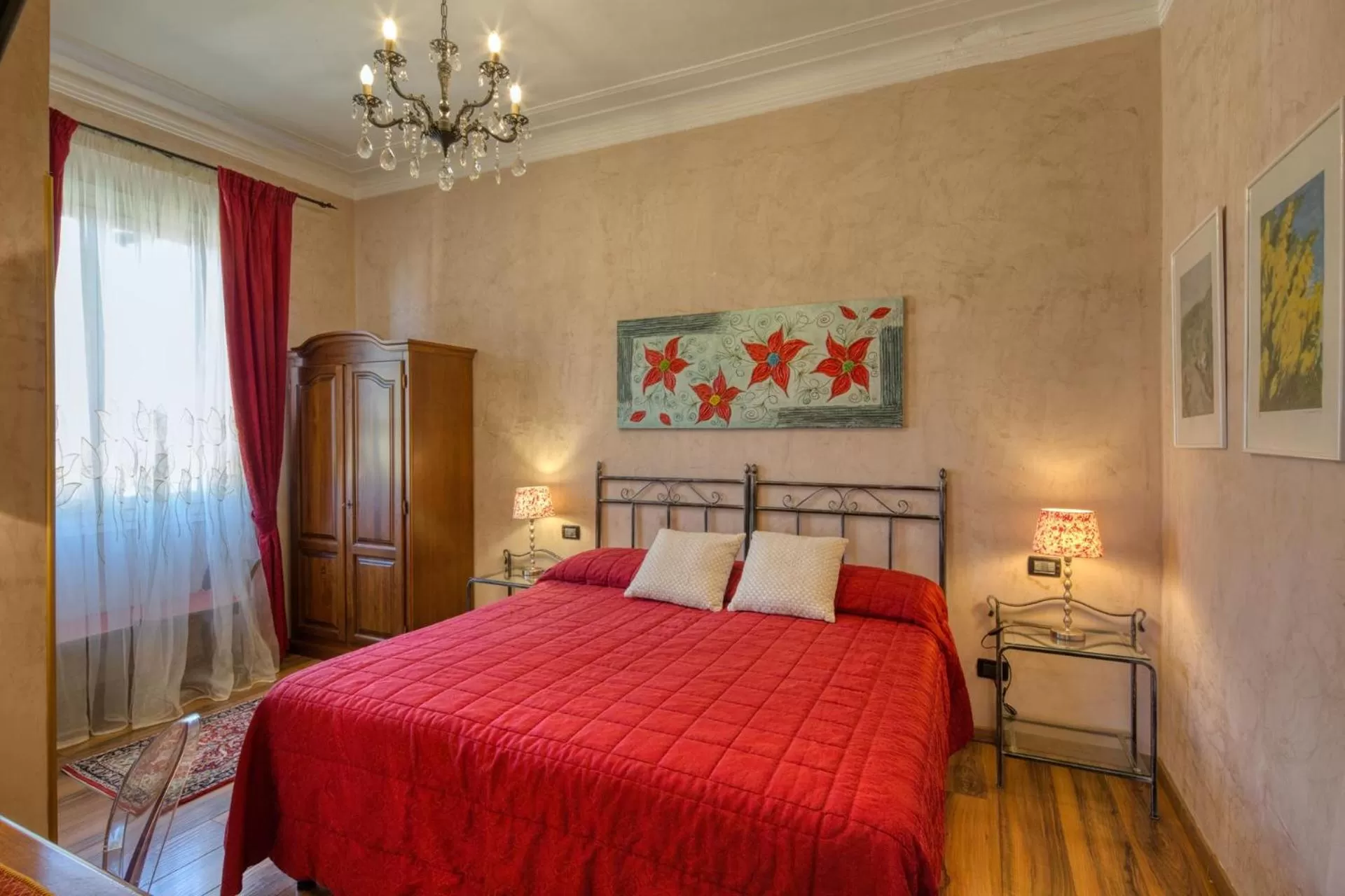 Bedroom, Bed in Locanda Villa Moderna