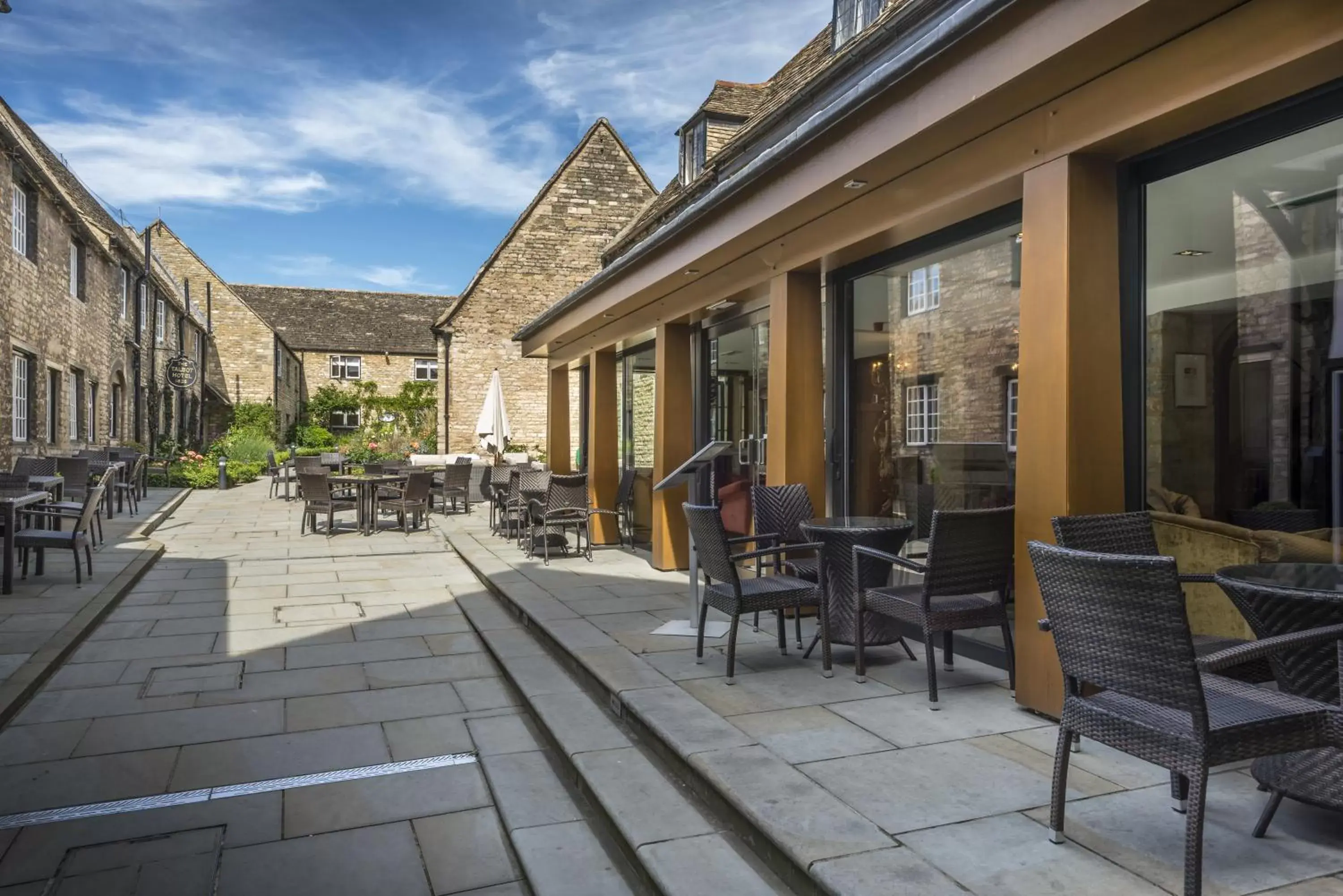 Facade/entrance in The Talbot Hotel, Oundle , Near Peterborough