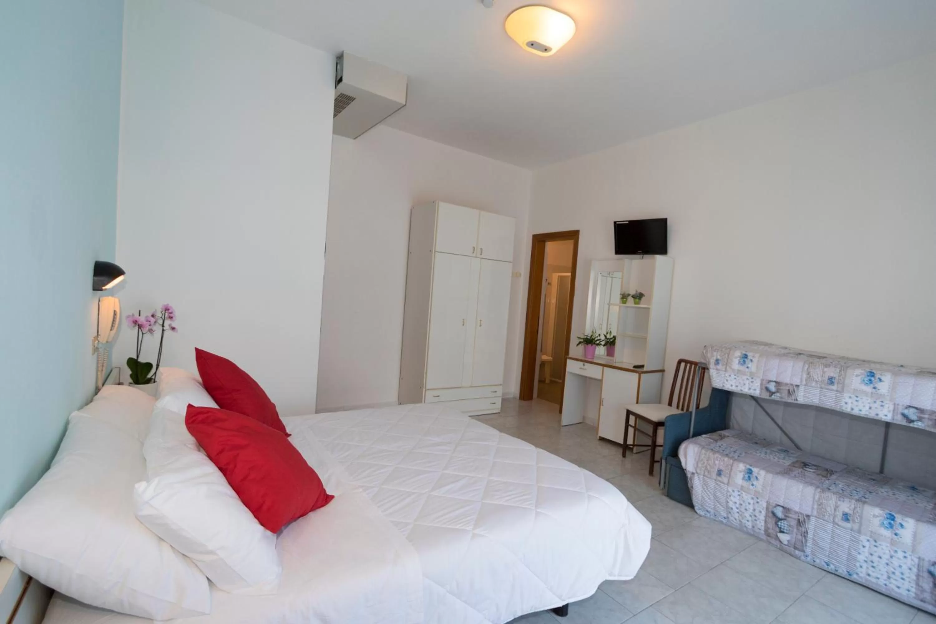 Bed in Hotel Giannella