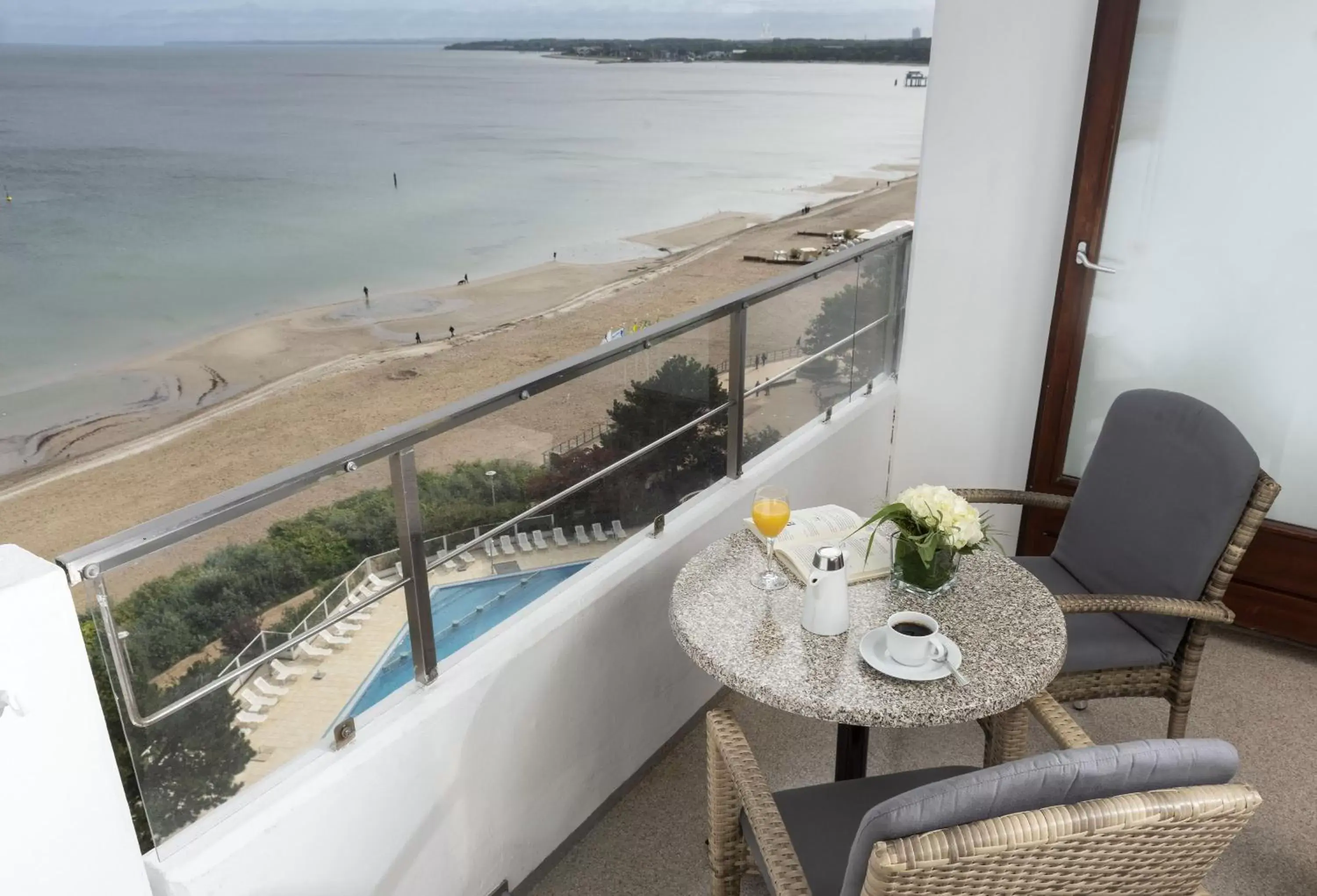 Balcony/Terrace in Maritim Seehotel Timmendorfer Strand