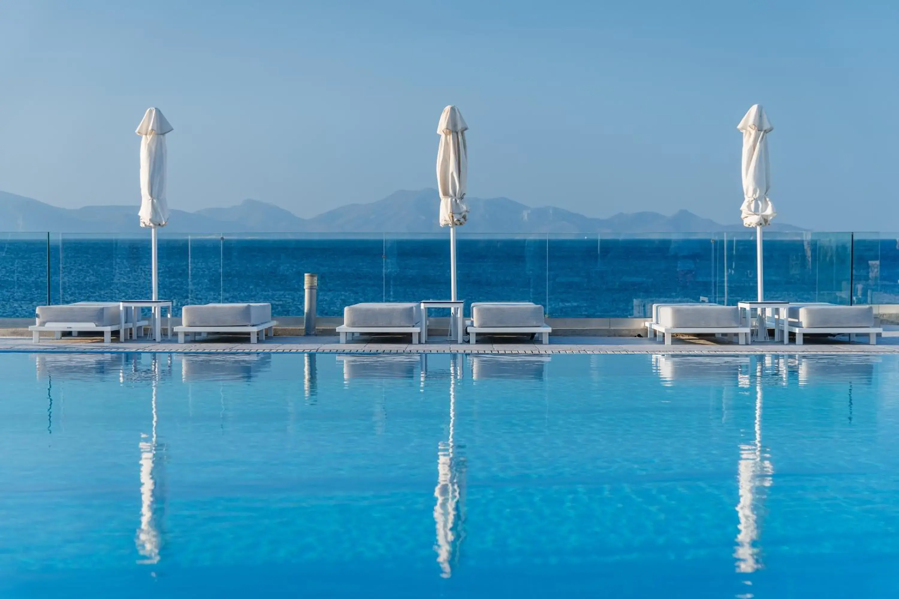 Swimming pool in Dimitra Beach Hotel & Suites Swimming pool in Dimitra Beach Hotel & Suites