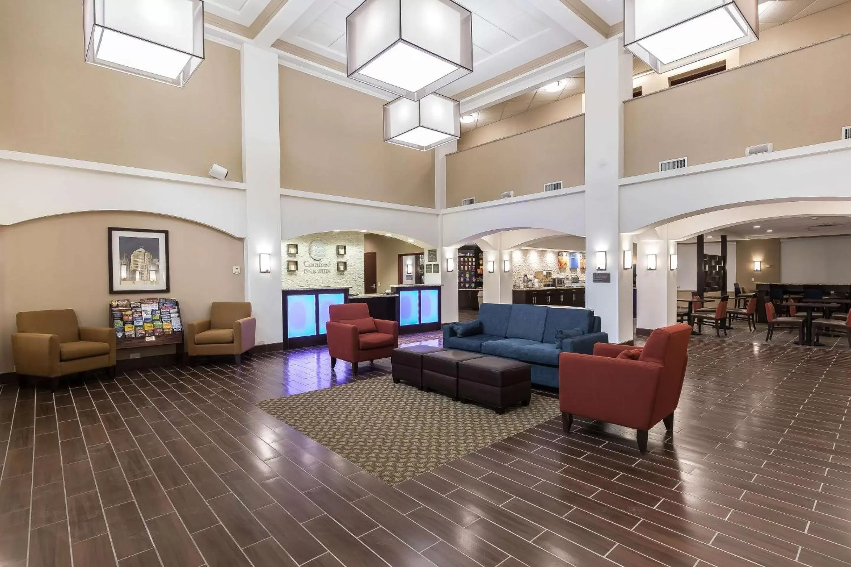 Lobby or reception, Lobby/Reception in Comfort Inn & Suites Allen Park/Dearborn
