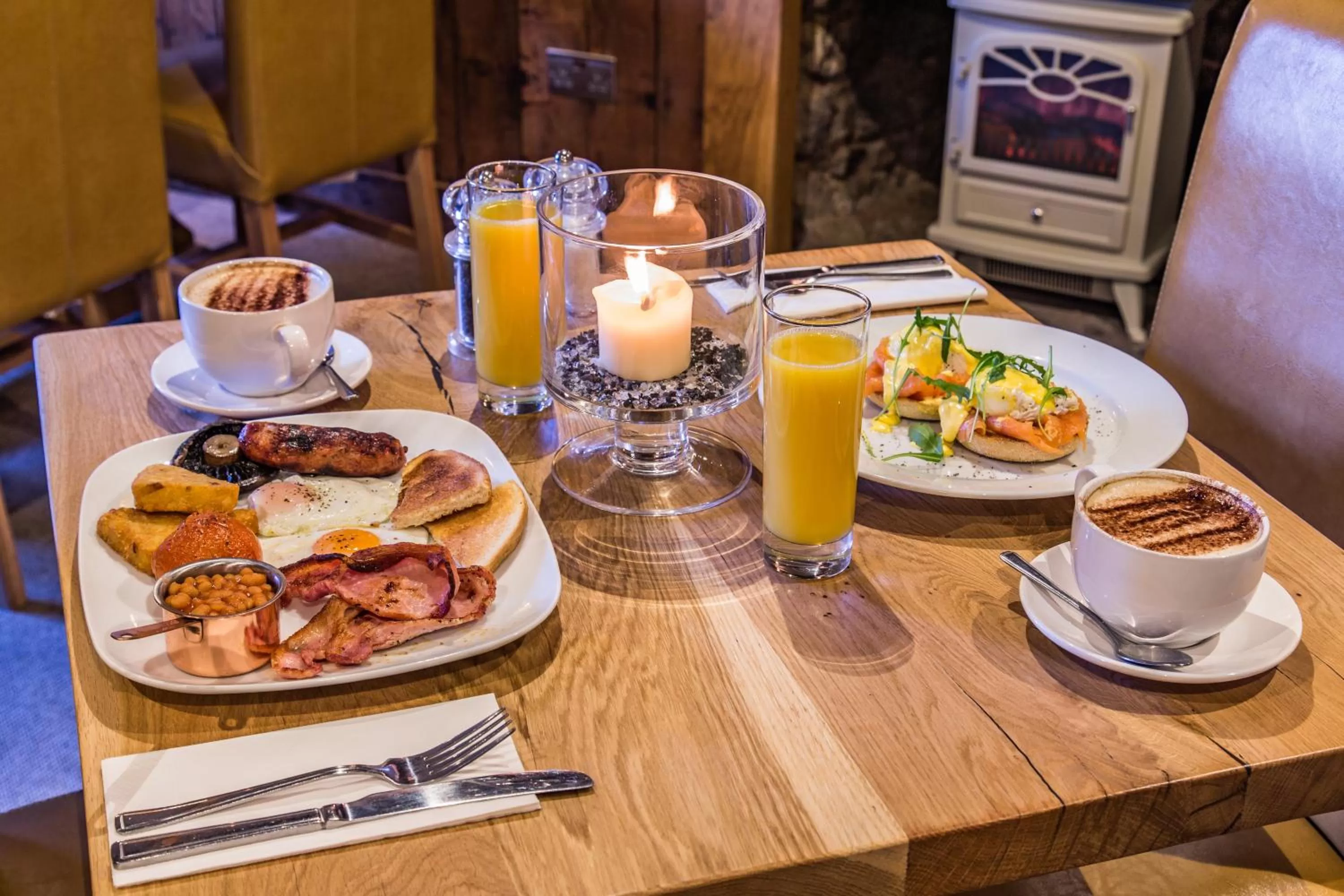 English/Irish breakfast in The Bell at Old Sodbury