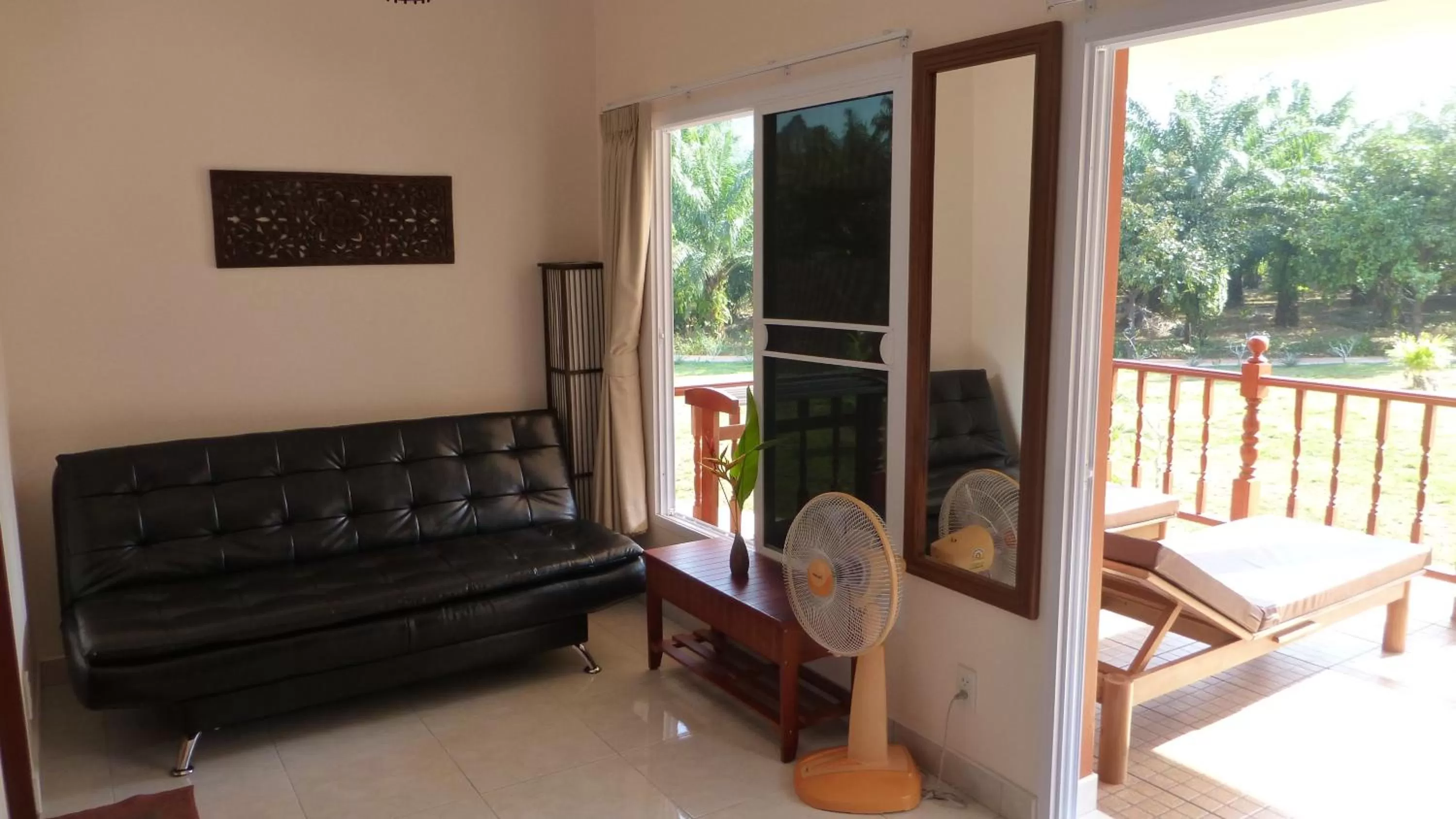 Seating area in Khao Sok Jasmine Garden Resort - SHA Certified