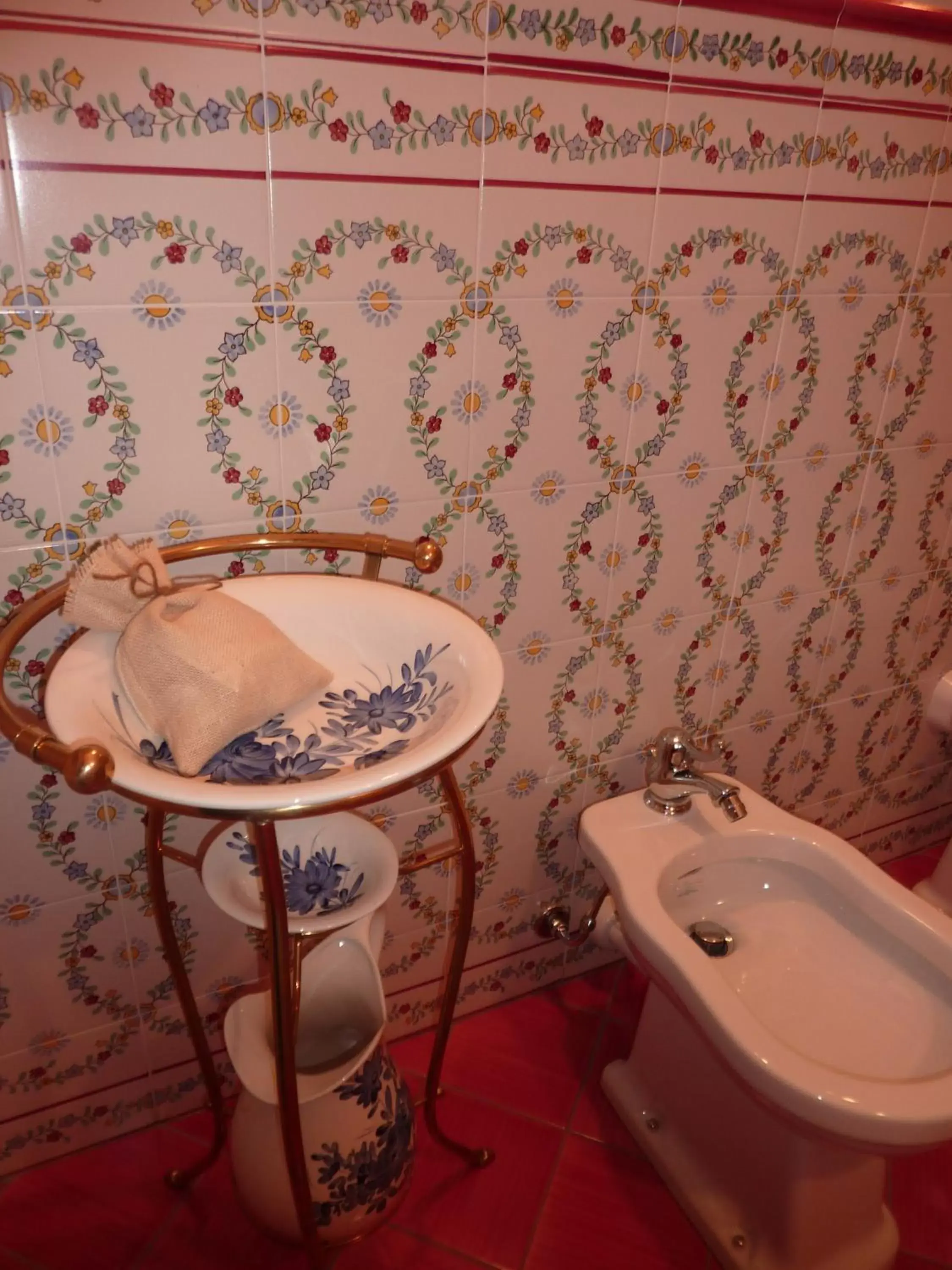 Bathroom in Borgo Ramezzana Country House