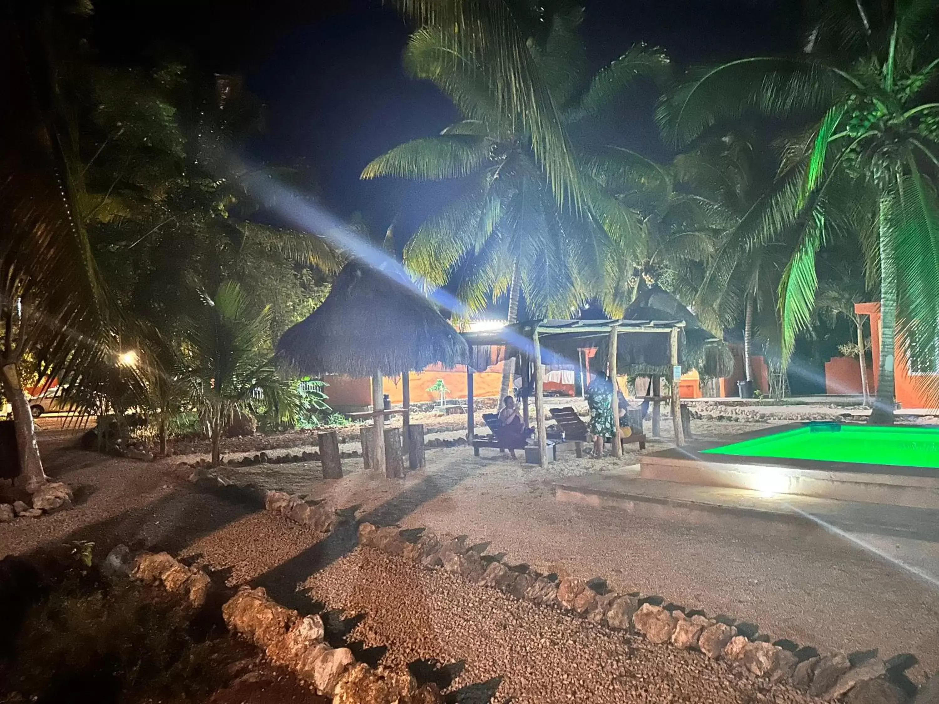 Swimming Pool in Bacalar Sunshine