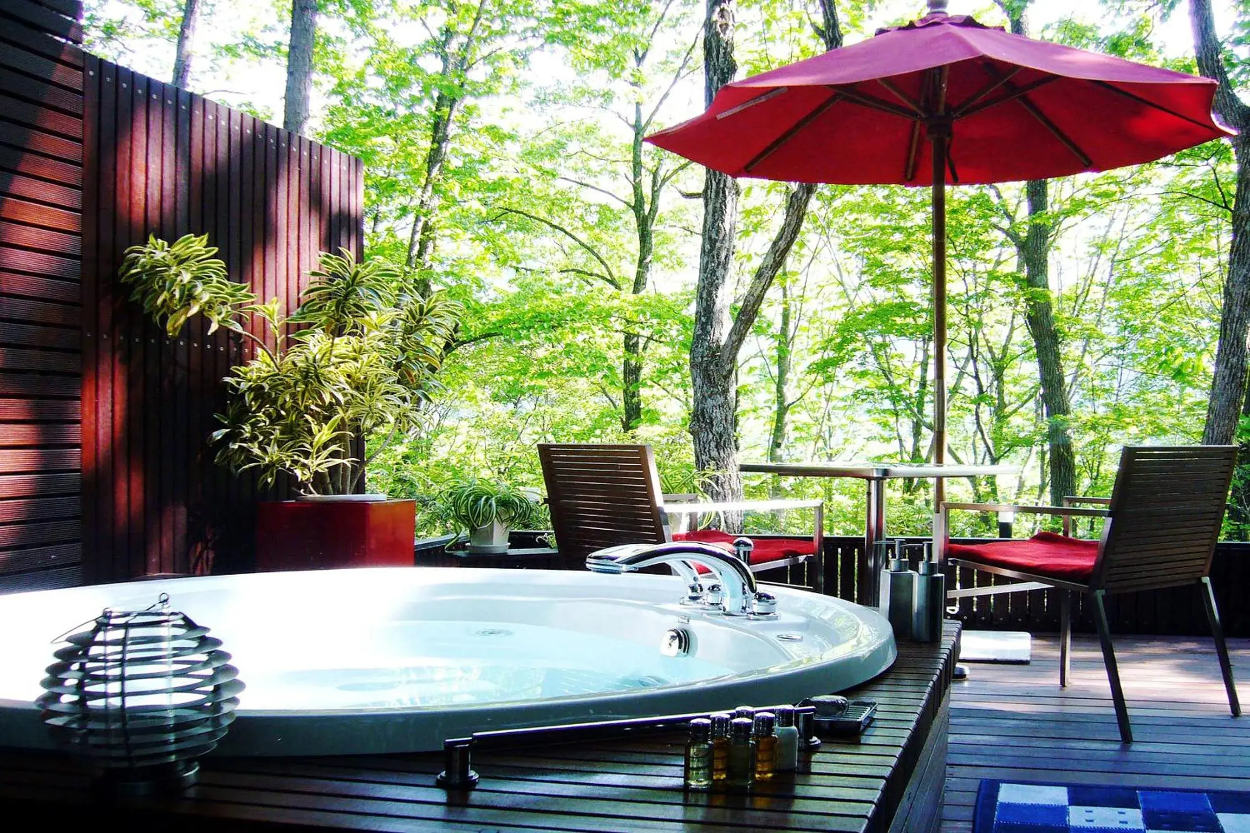 Open Air Bath in Hakuba Resort Hotel La Neige Higashikan