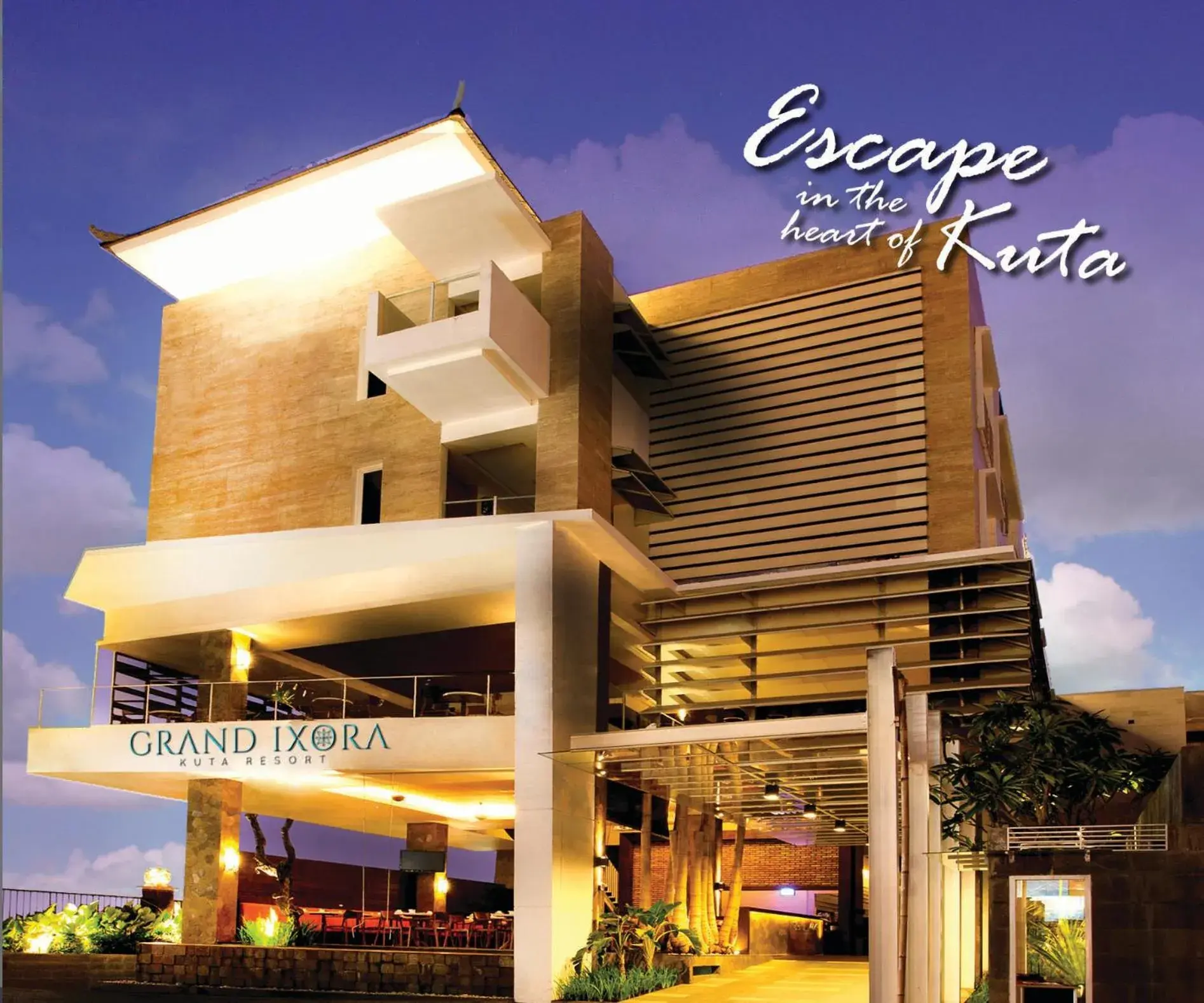 Street view, Property Building in Grand Ixora Kuta Resort