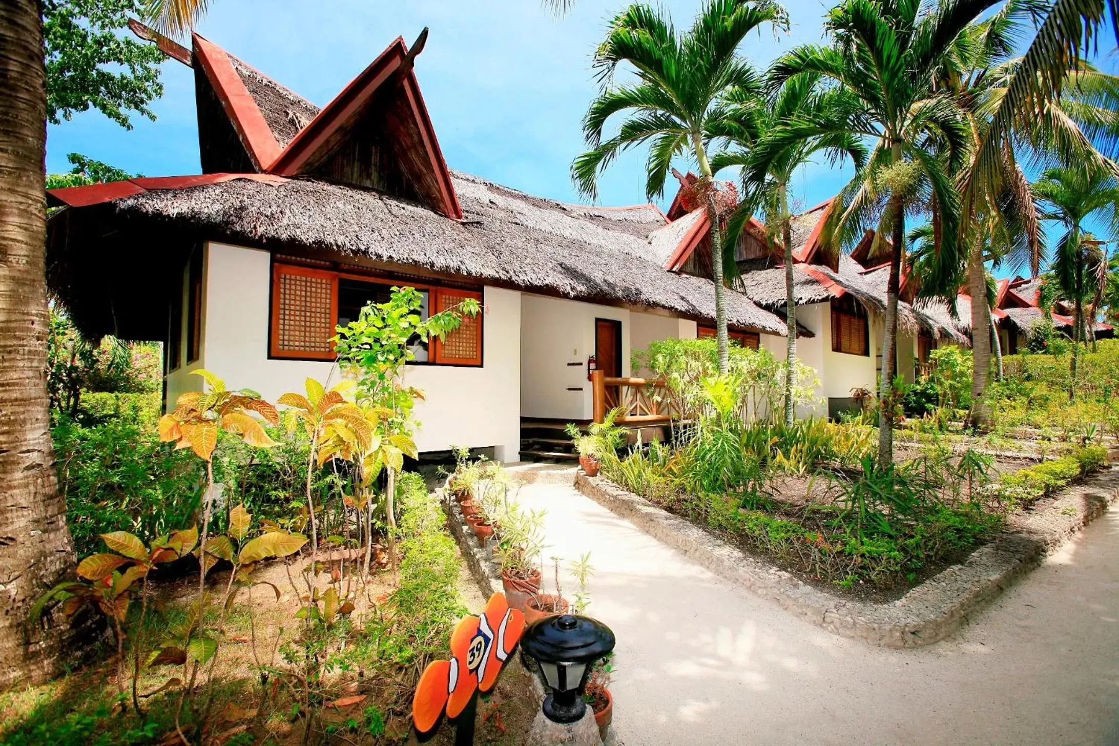 Area and facilities, Property Building in Badian Island Wellness Resort