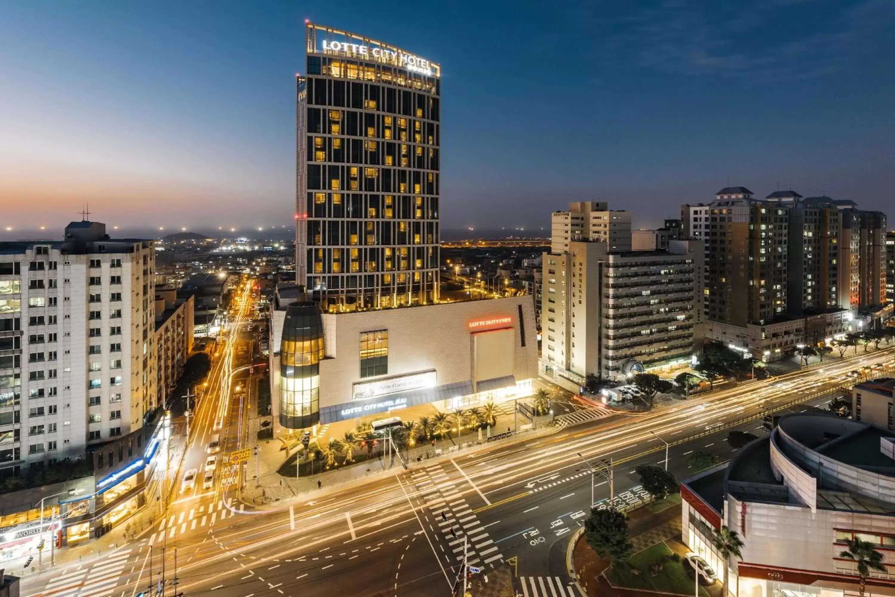 Property building in Lotte City Hotel Jeju