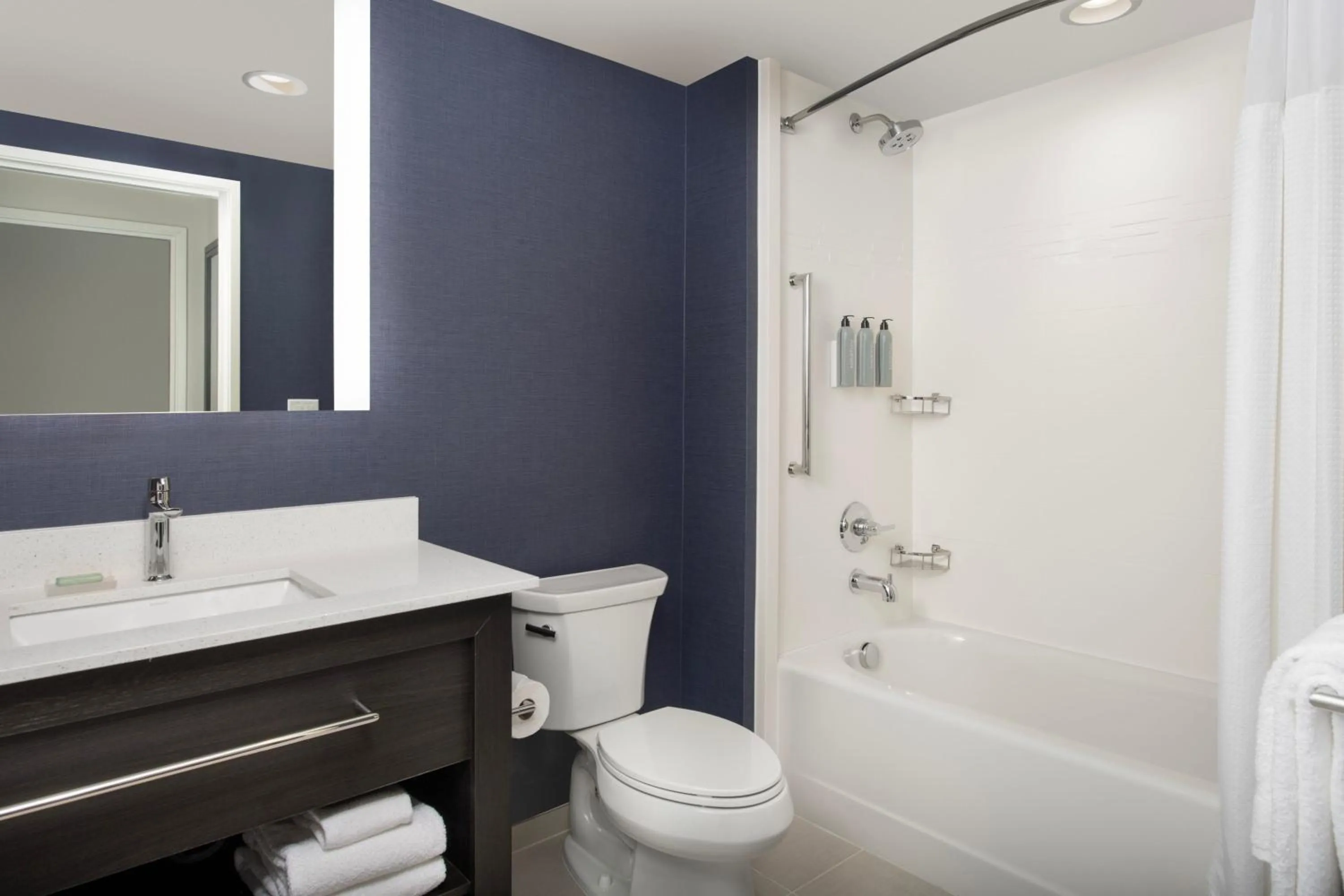 Bathroom in Residence Inn by Marriott Portland Clackamas