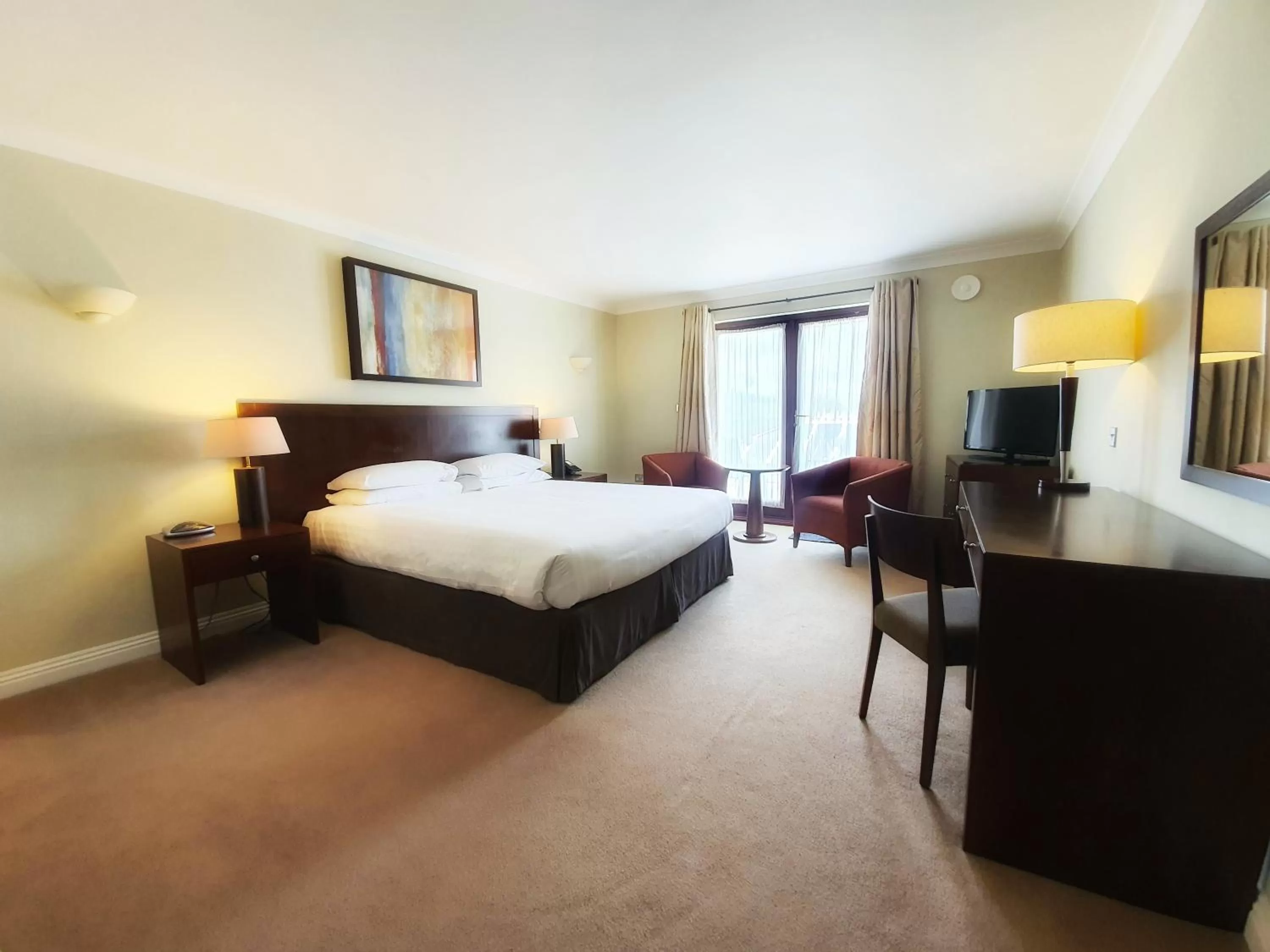 Bed in Hustyns Resort Cornwall