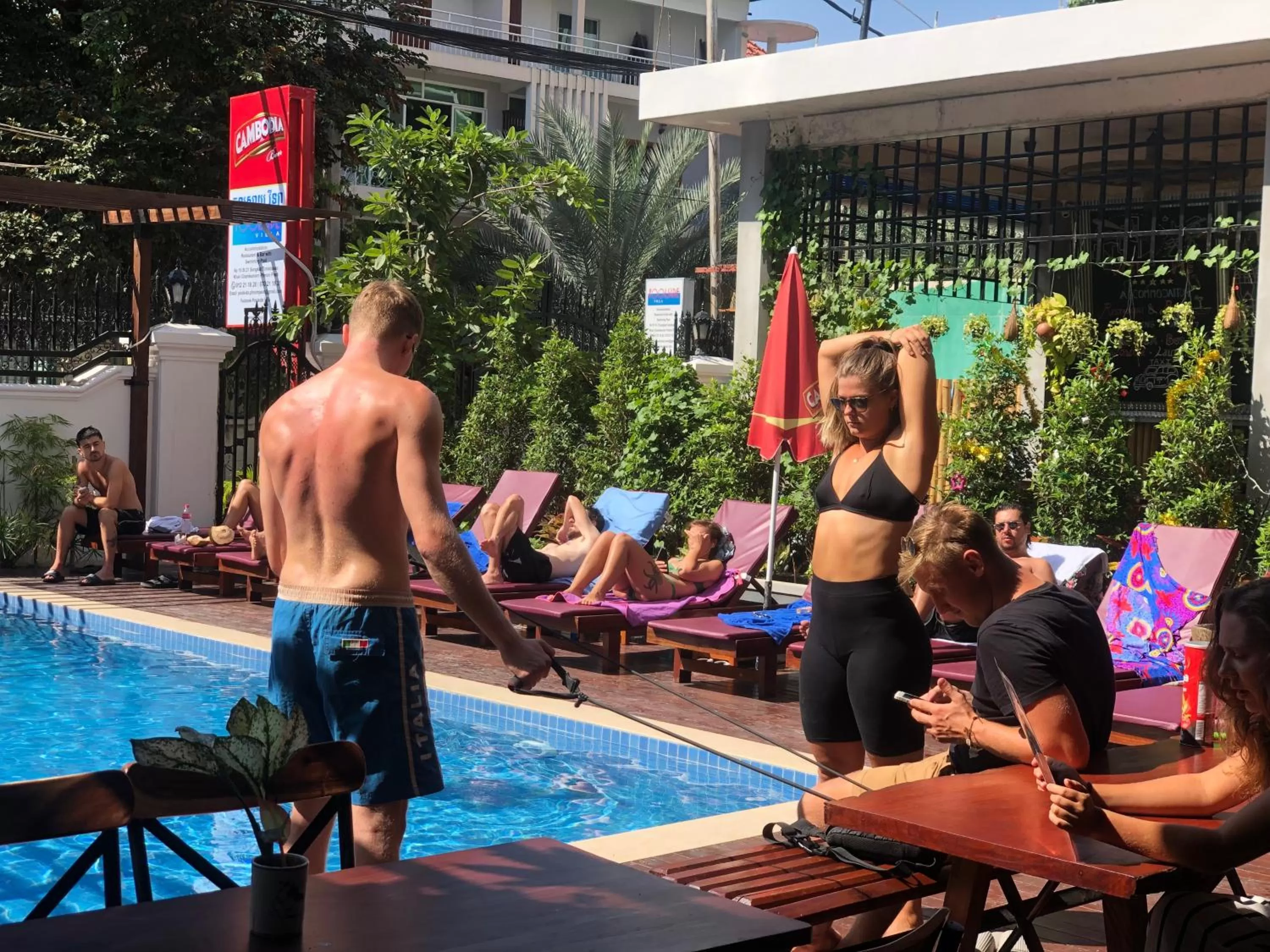 Activities in Poolside Villa