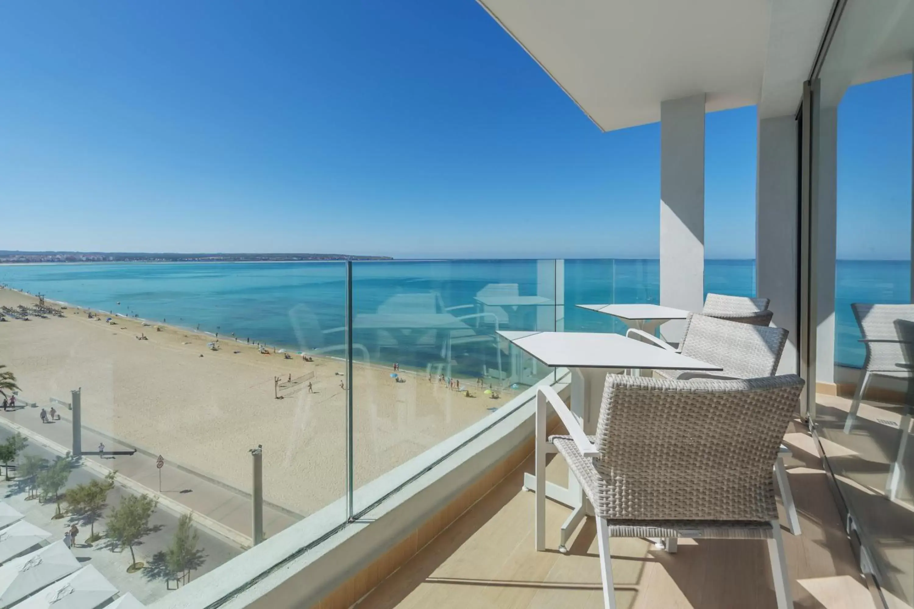 Balcony/Terrace in Aparthotel Fontanellas Playa