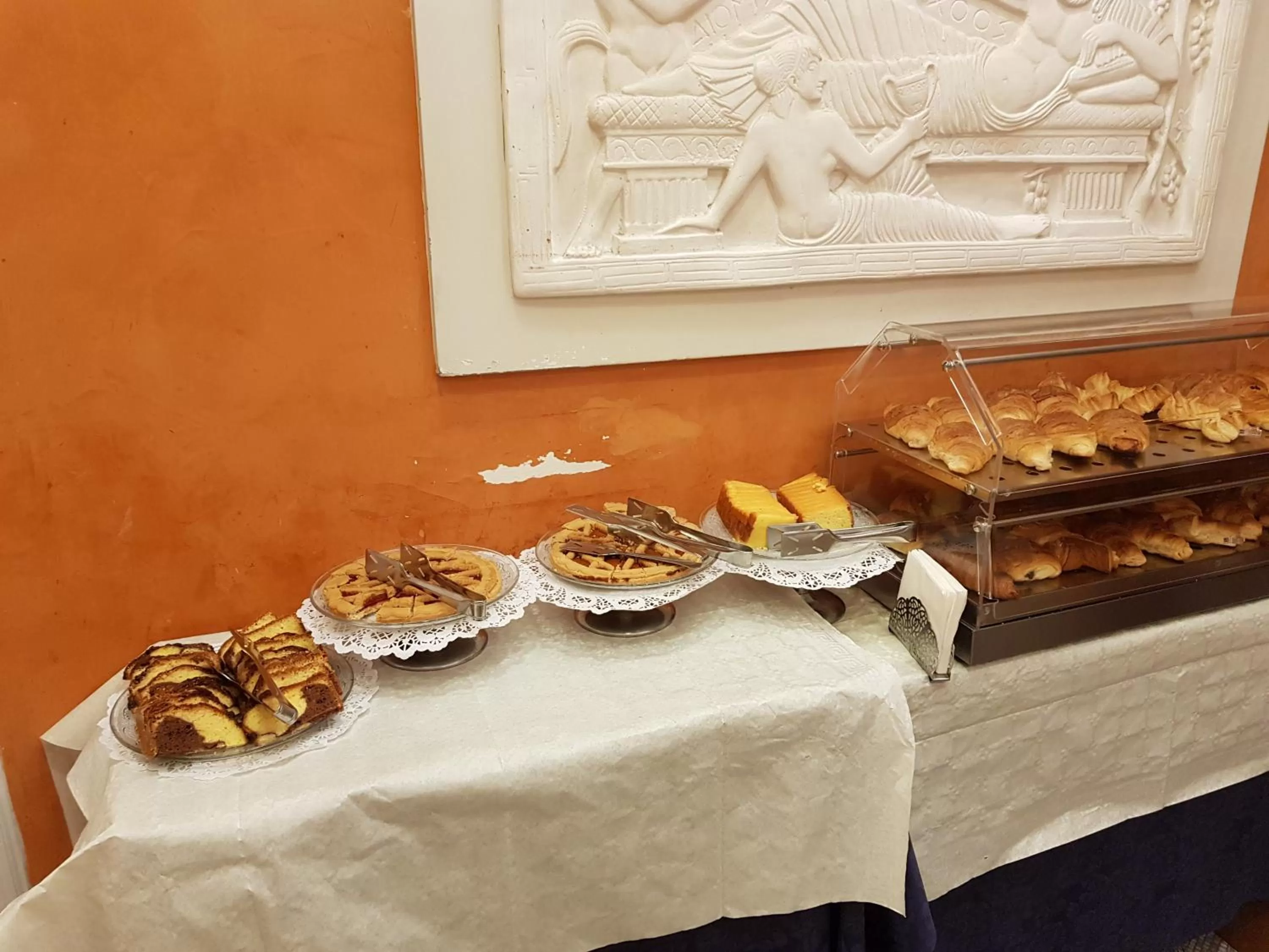 Continental breakfast in Hotel Kennedy