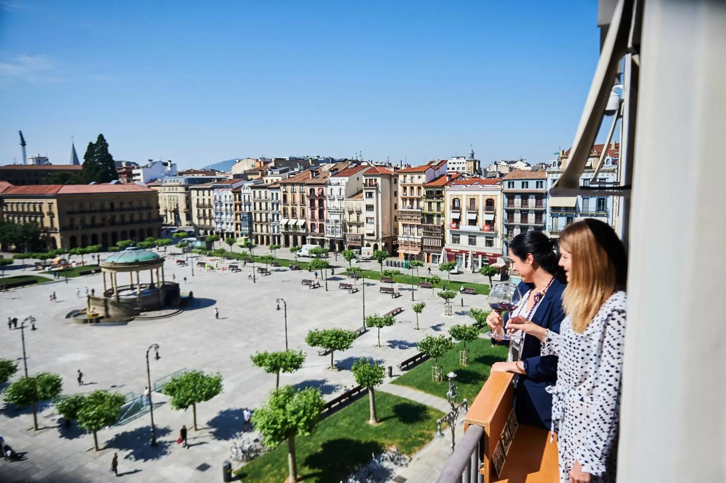 City view in Gran Hotel La Perla