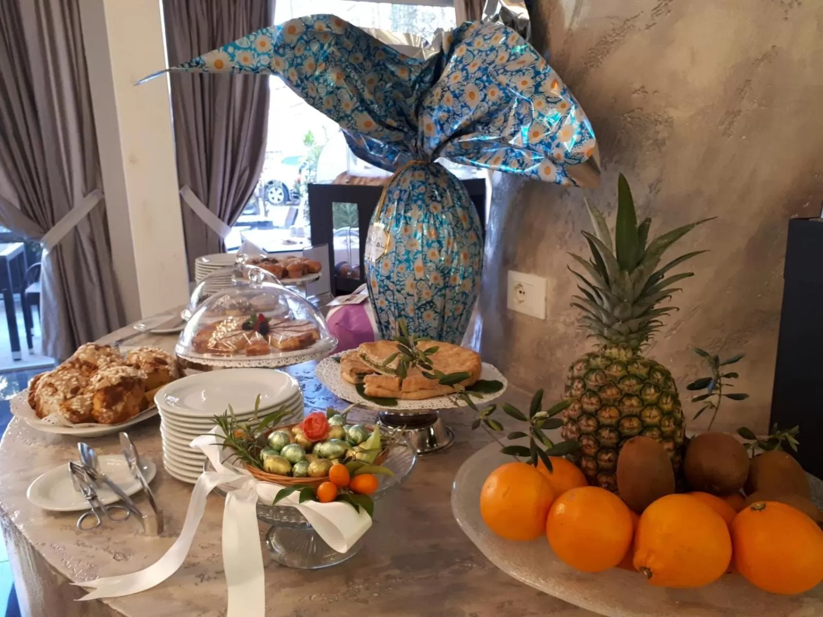 Buffet breakfast in The Moon Boutique Hotel & Spa