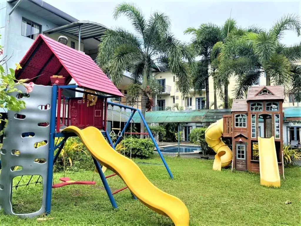 Swimming pool, Children's Play Area in Technopark Hotel