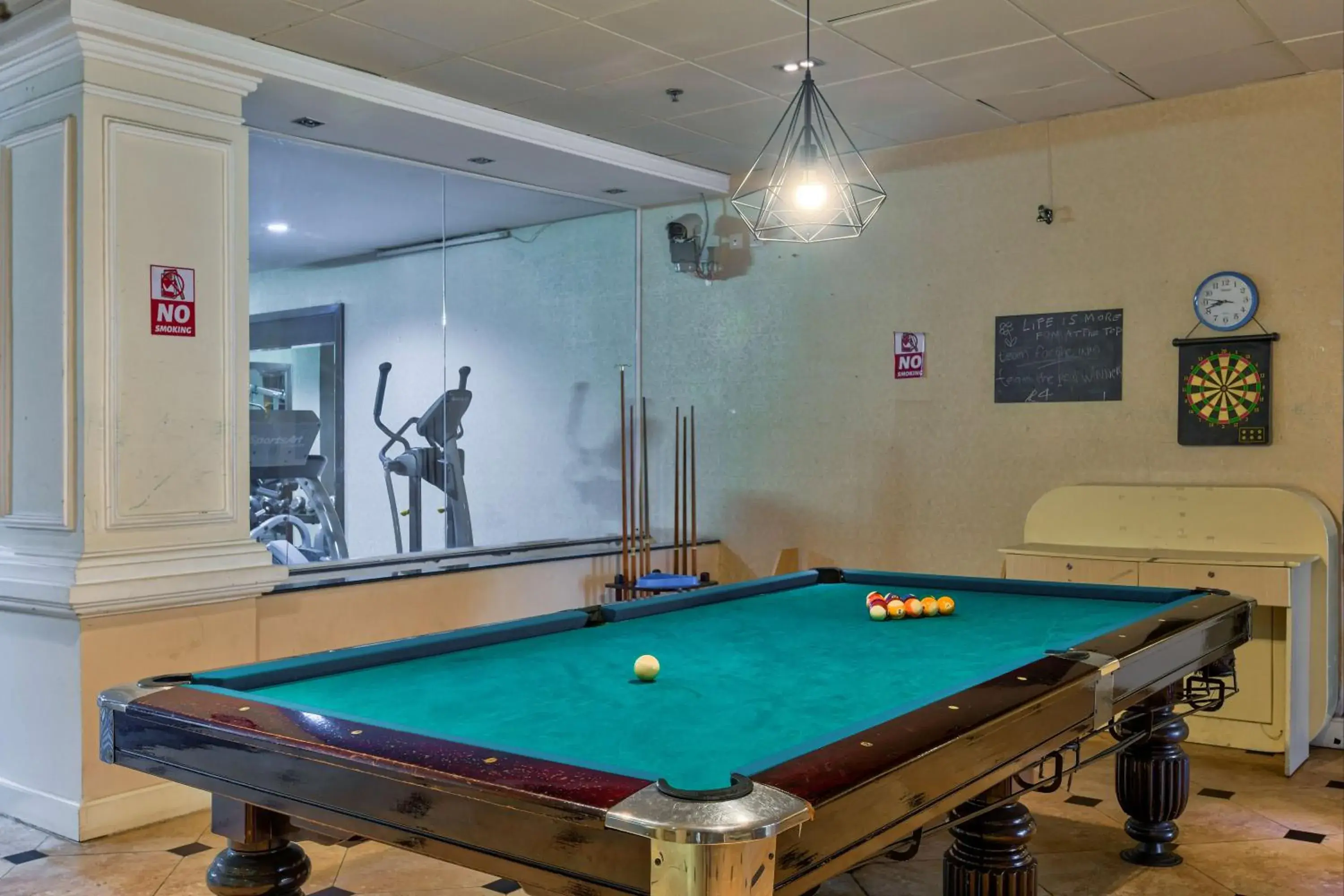 Billiard, Billiards in La Sapinette Hotel