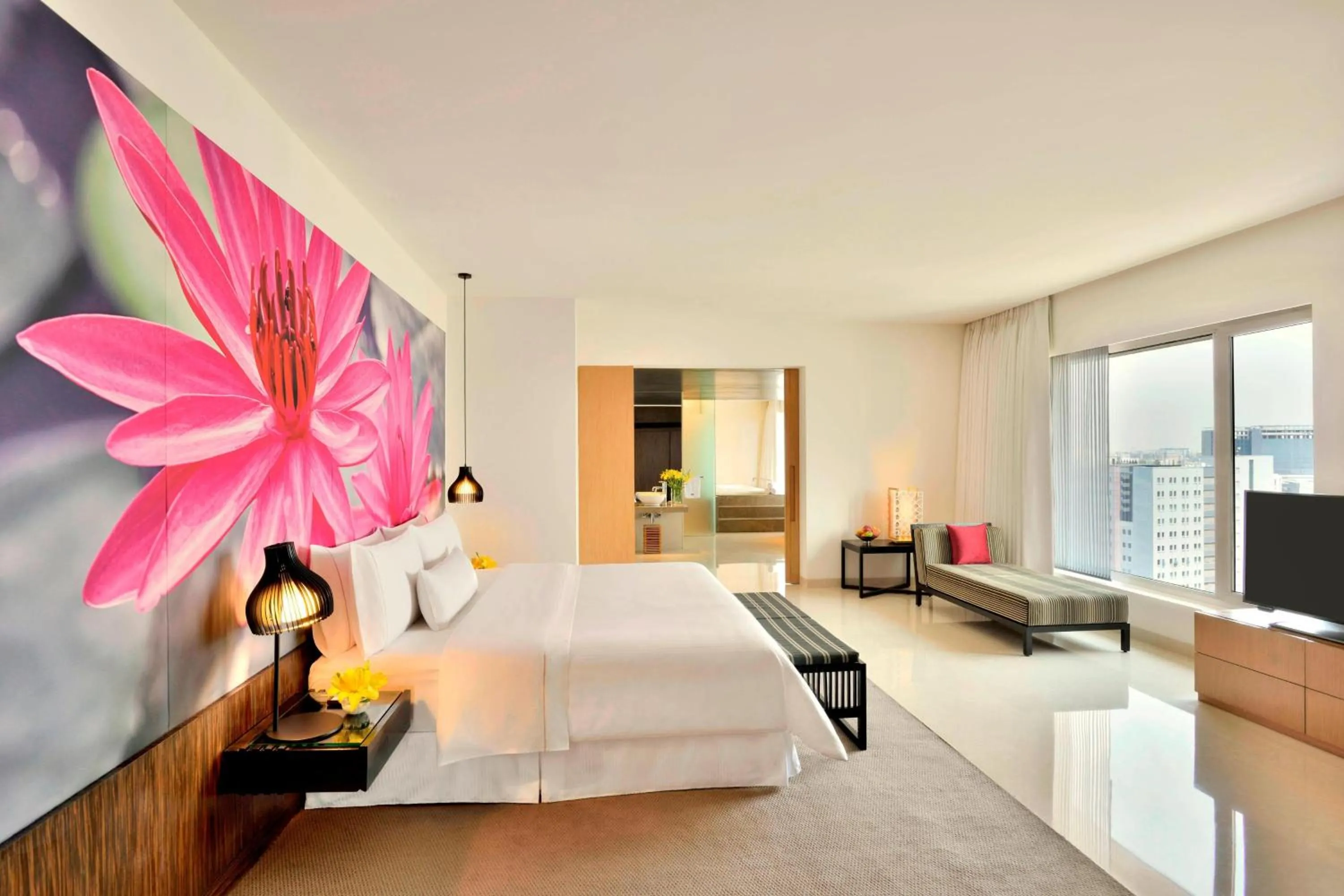 Photo of the whole room, Bed in The Westin Hyderabad Mindspace