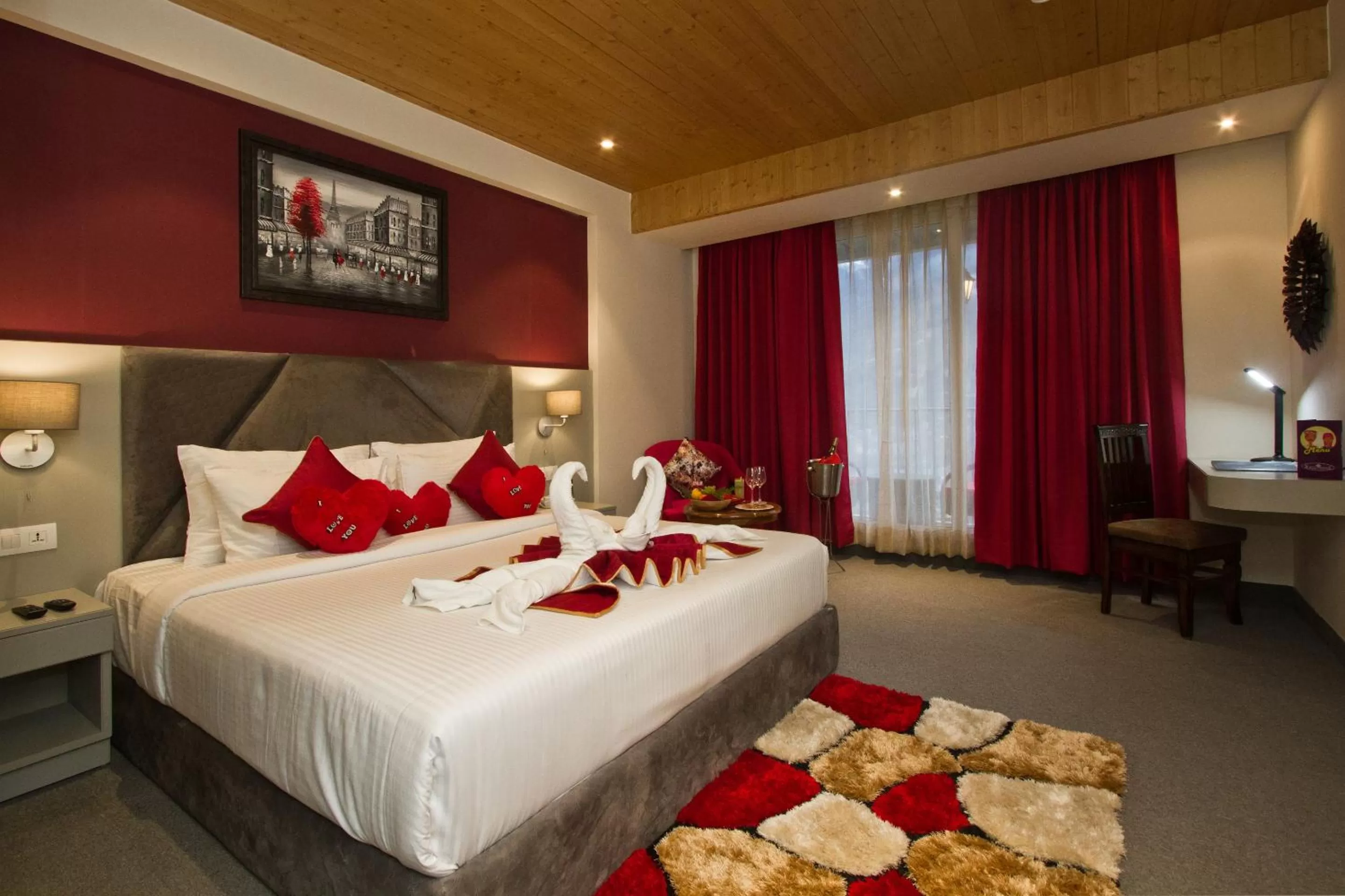 Bed in The Whitestone Resorts