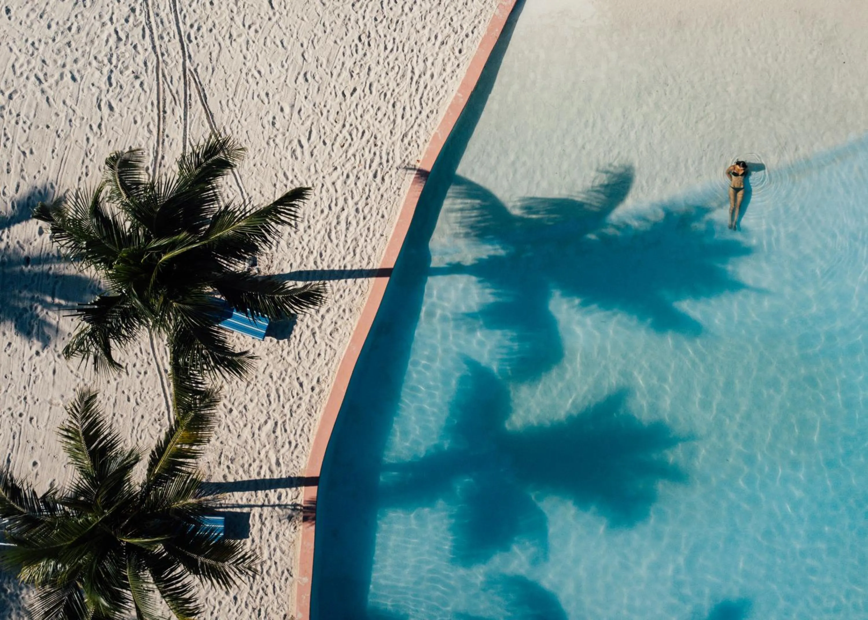 People in Sandyport Beach Resort