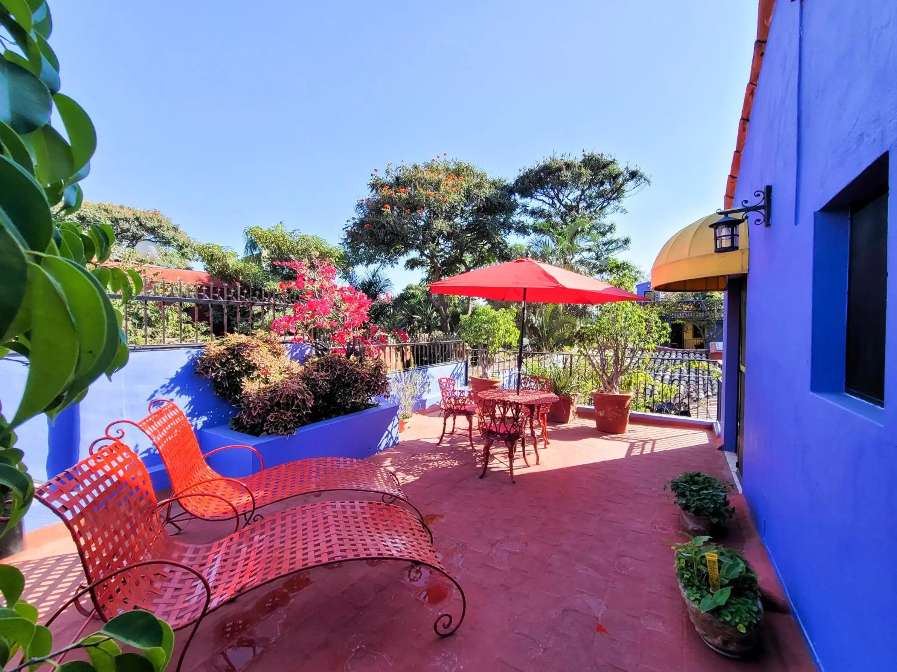 Day, Pool View in Estrellita's Bed & Breakfast