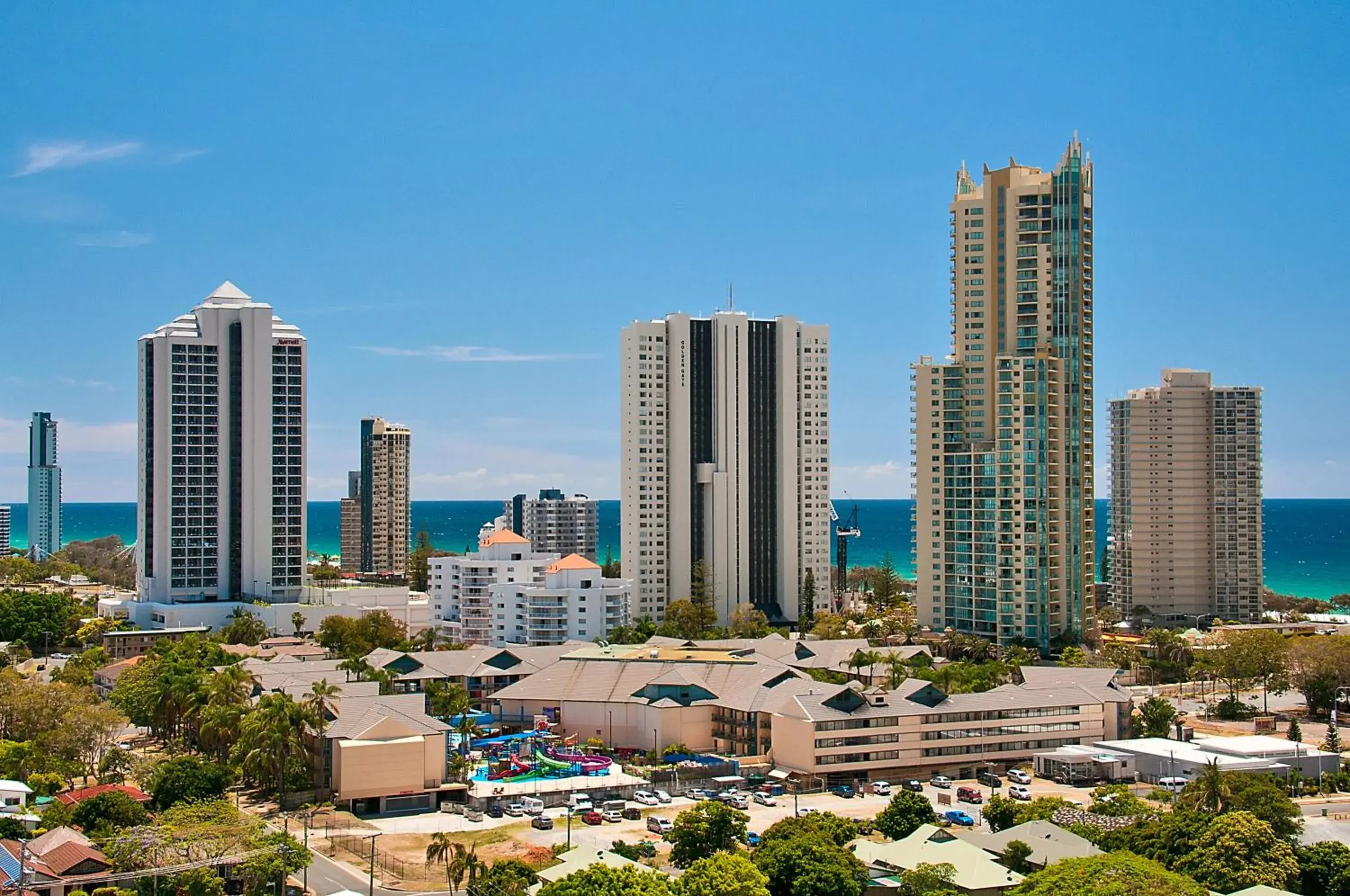 Bird's eye view in Spectrum Holiday Apartments