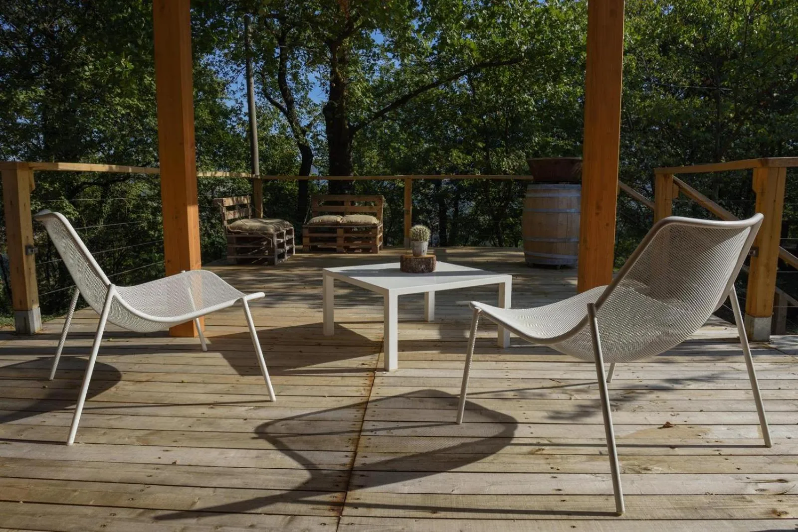 Patio in Roccafiore Wine Resort & Spa