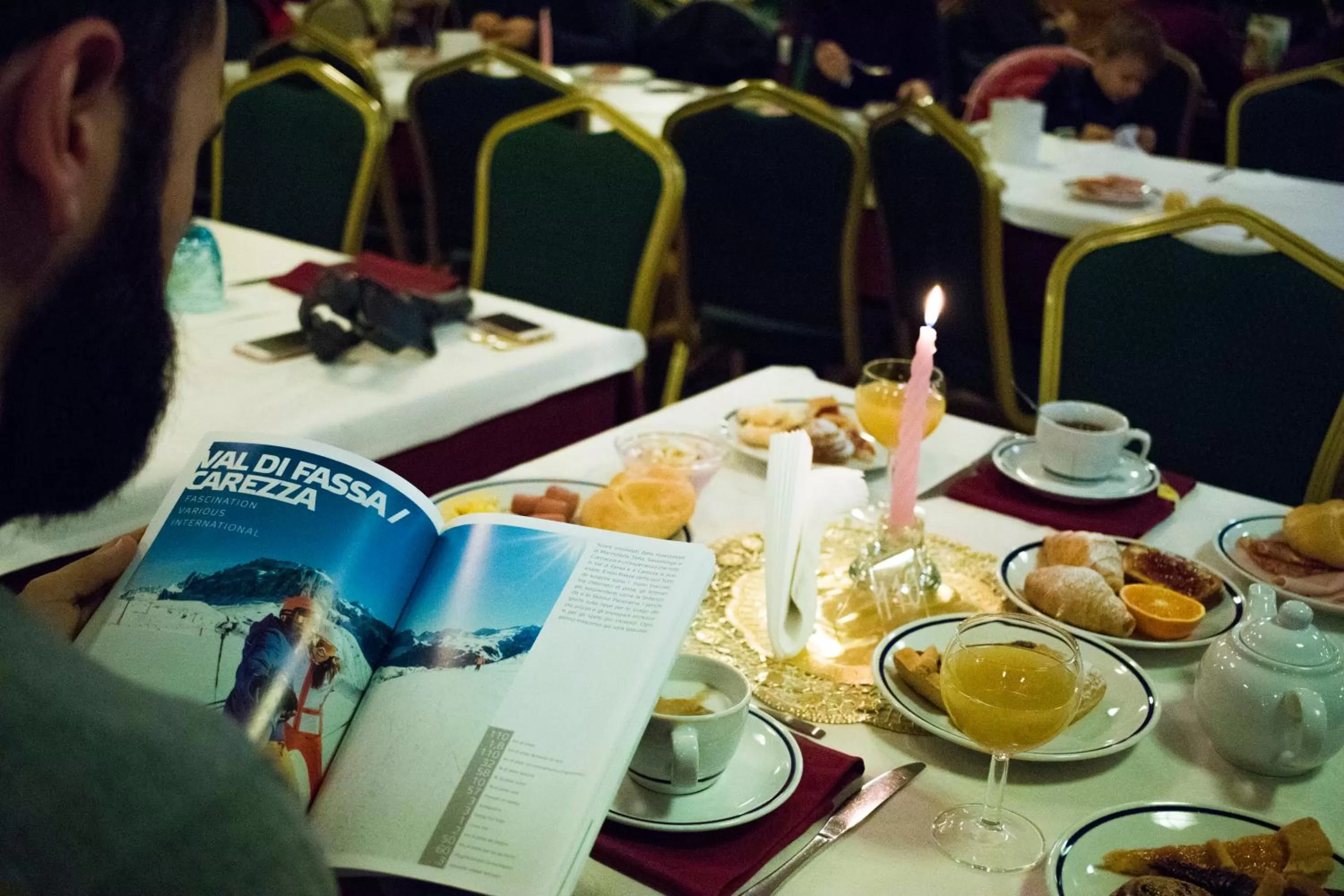 Breakfast in Hotel Club Regina E Fassa