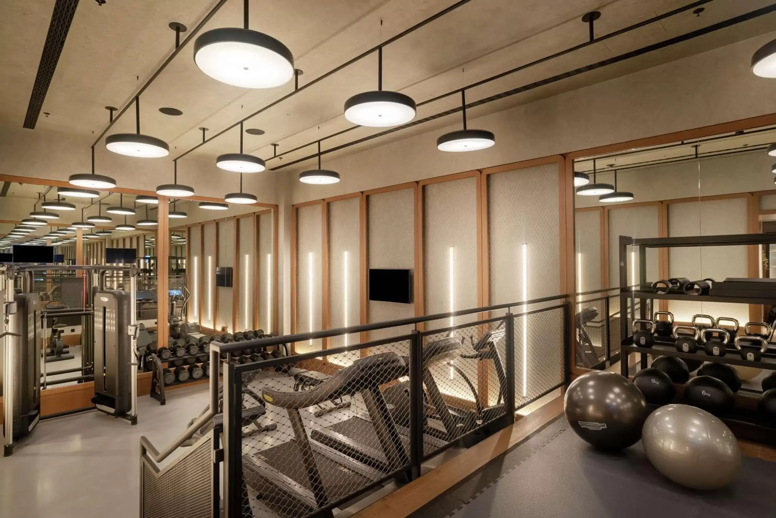 Fitness centre/facilities in Hart Shoreditch Hotel London, Curio Collection by Hilton