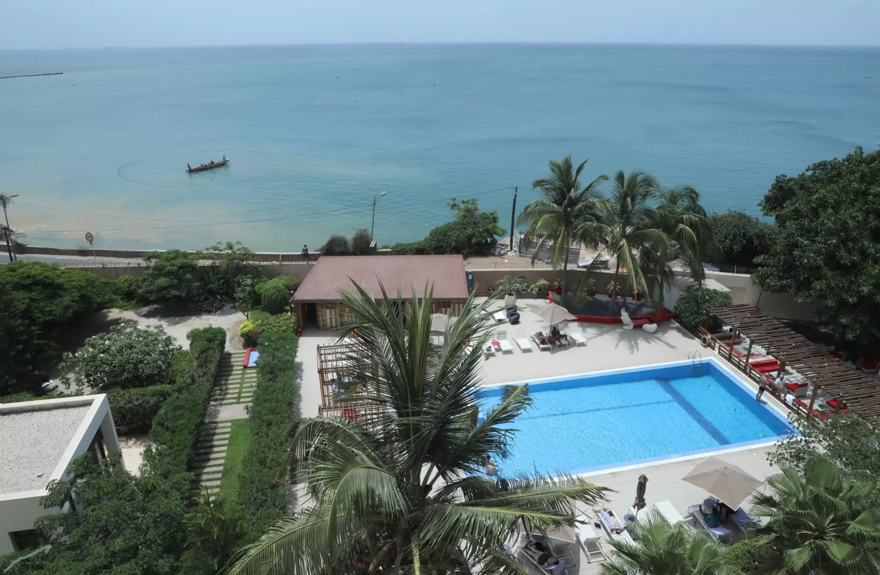 Off site, Pool View in Novotel Dakar