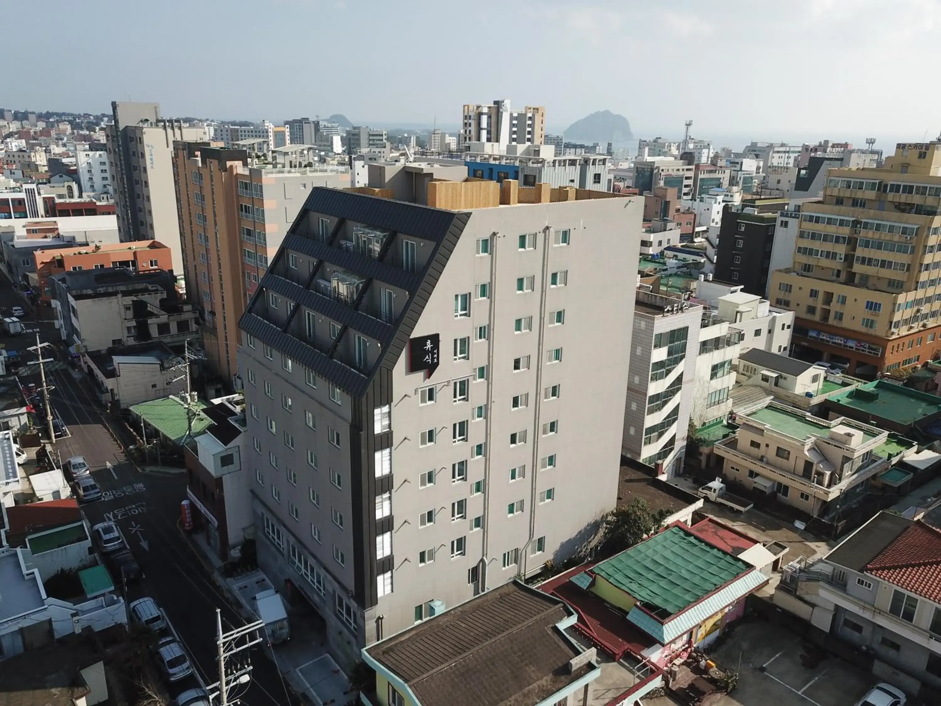 Property building, Bird's-eye View in Hotel Rest Seogwipo