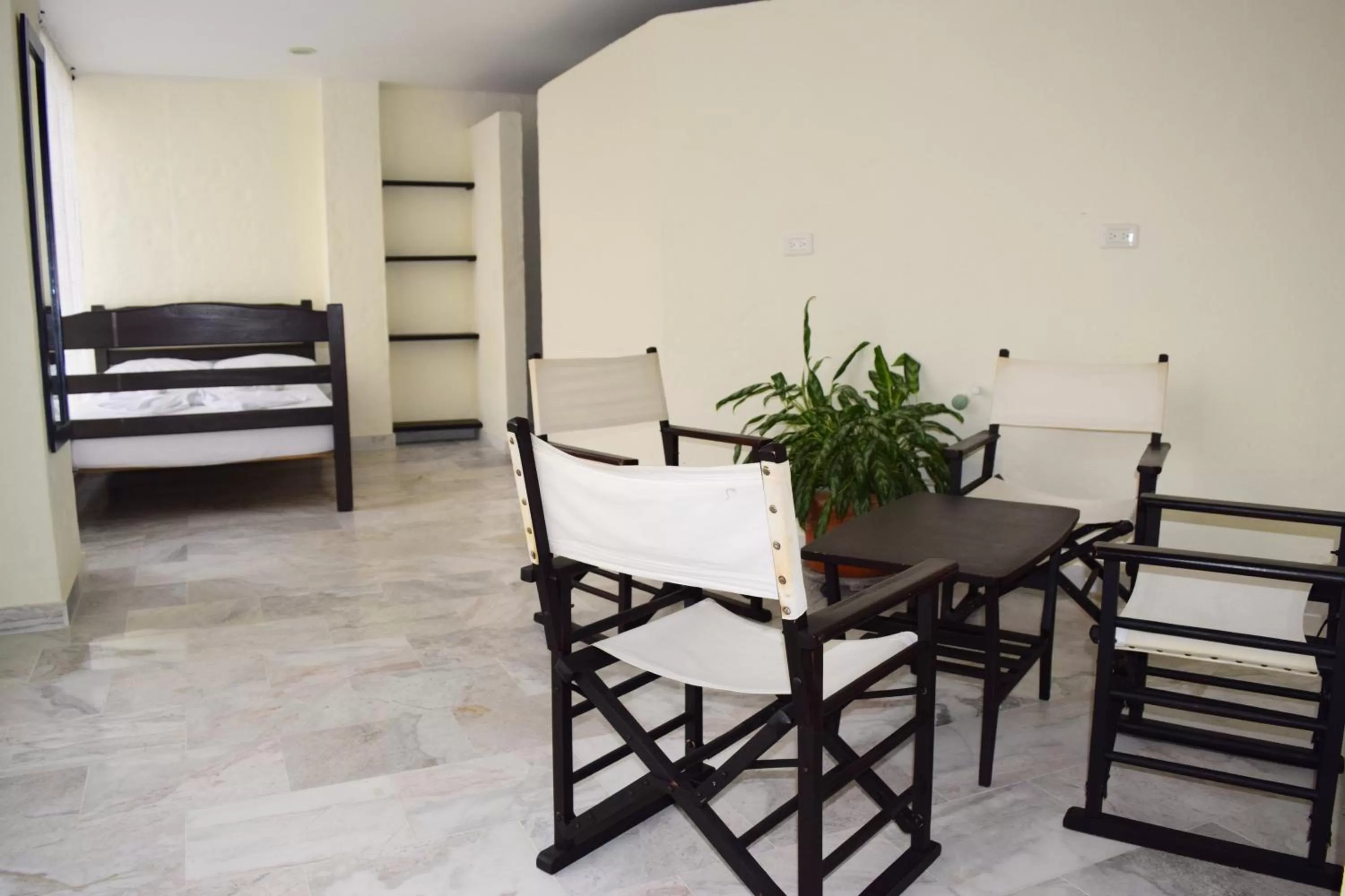 Bed in Blue Star Hotel