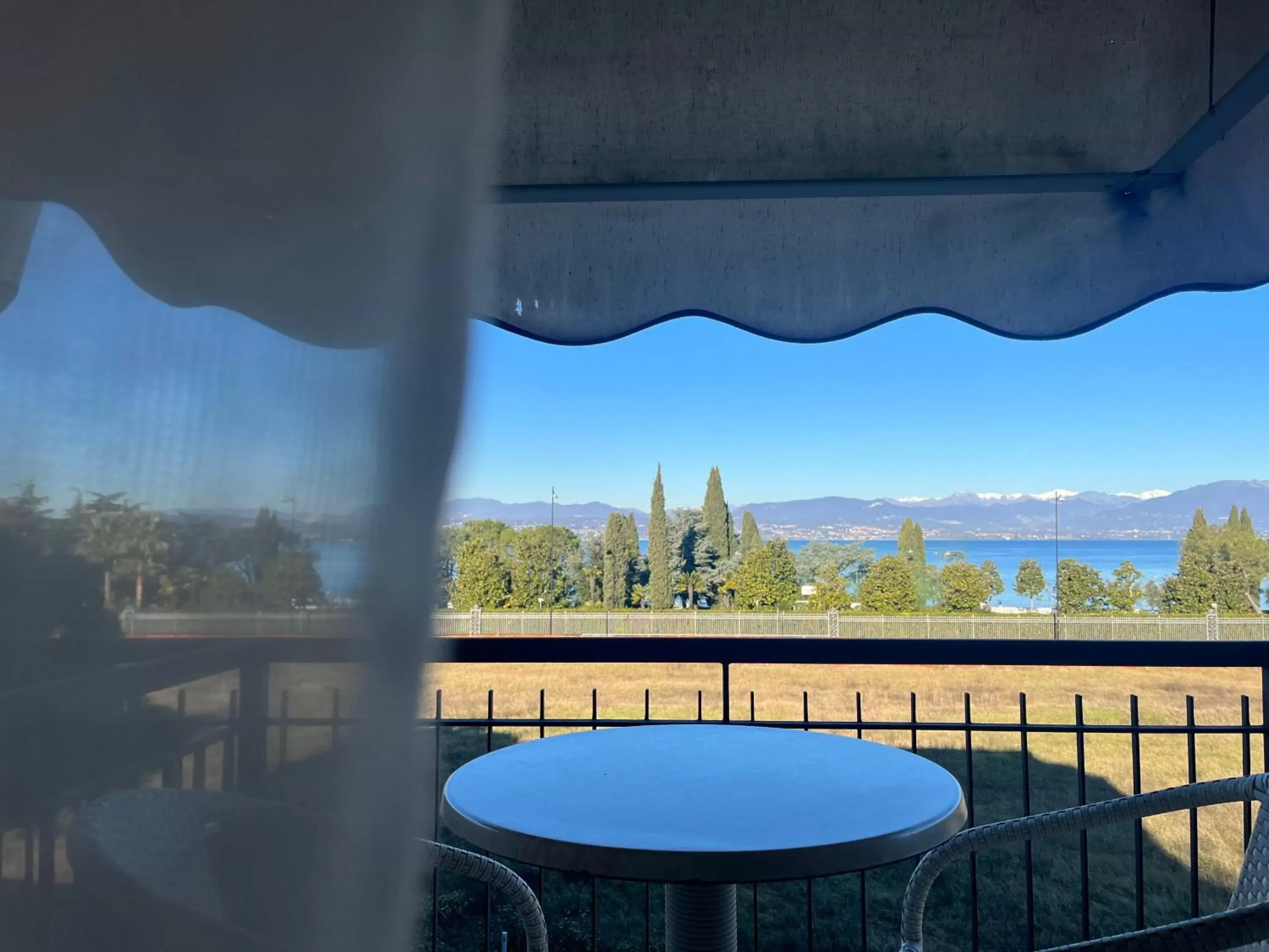 Lake view in Hotel Berta