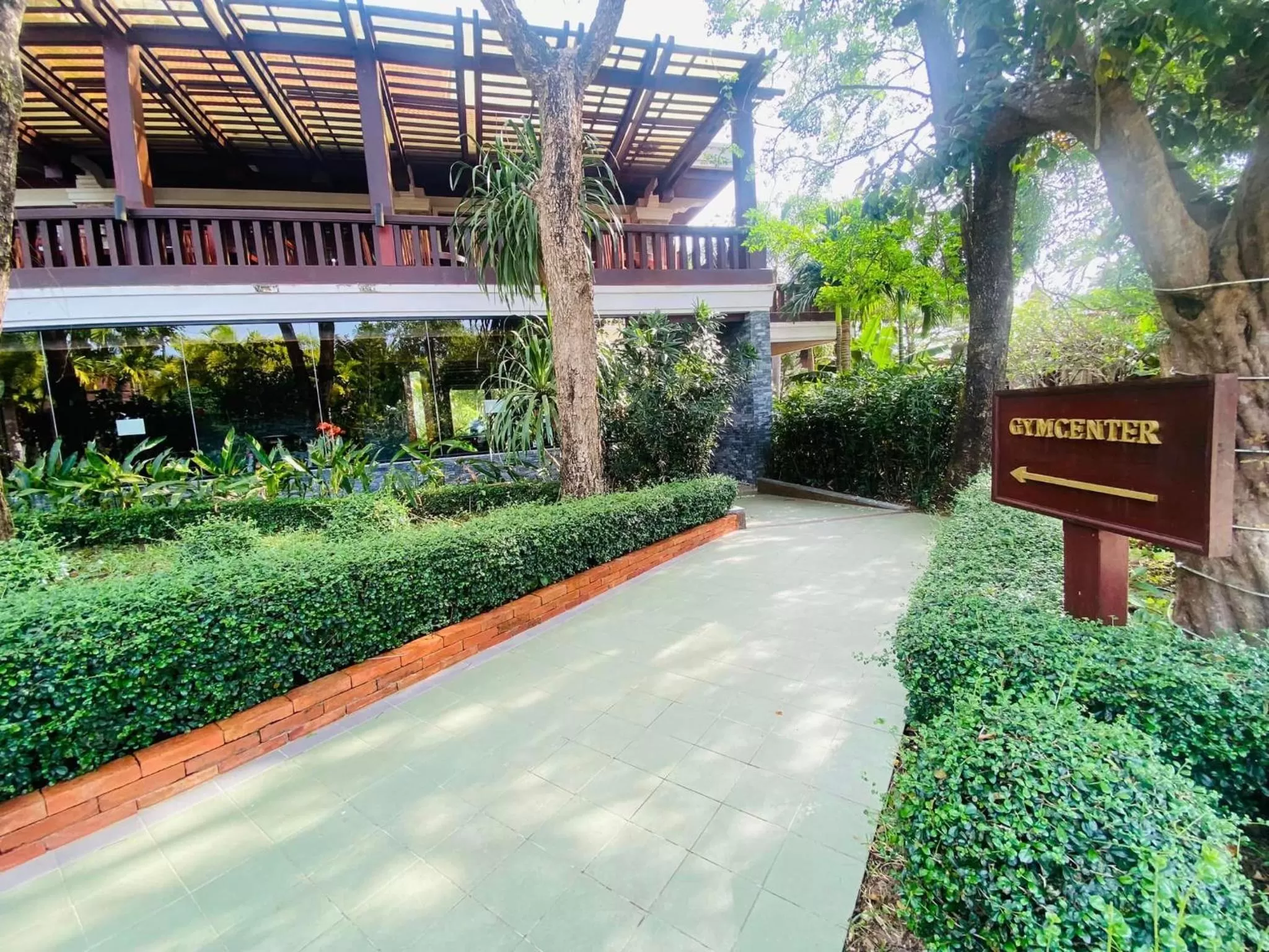 Fitness centre/facilities in Try Palace Resort Kep