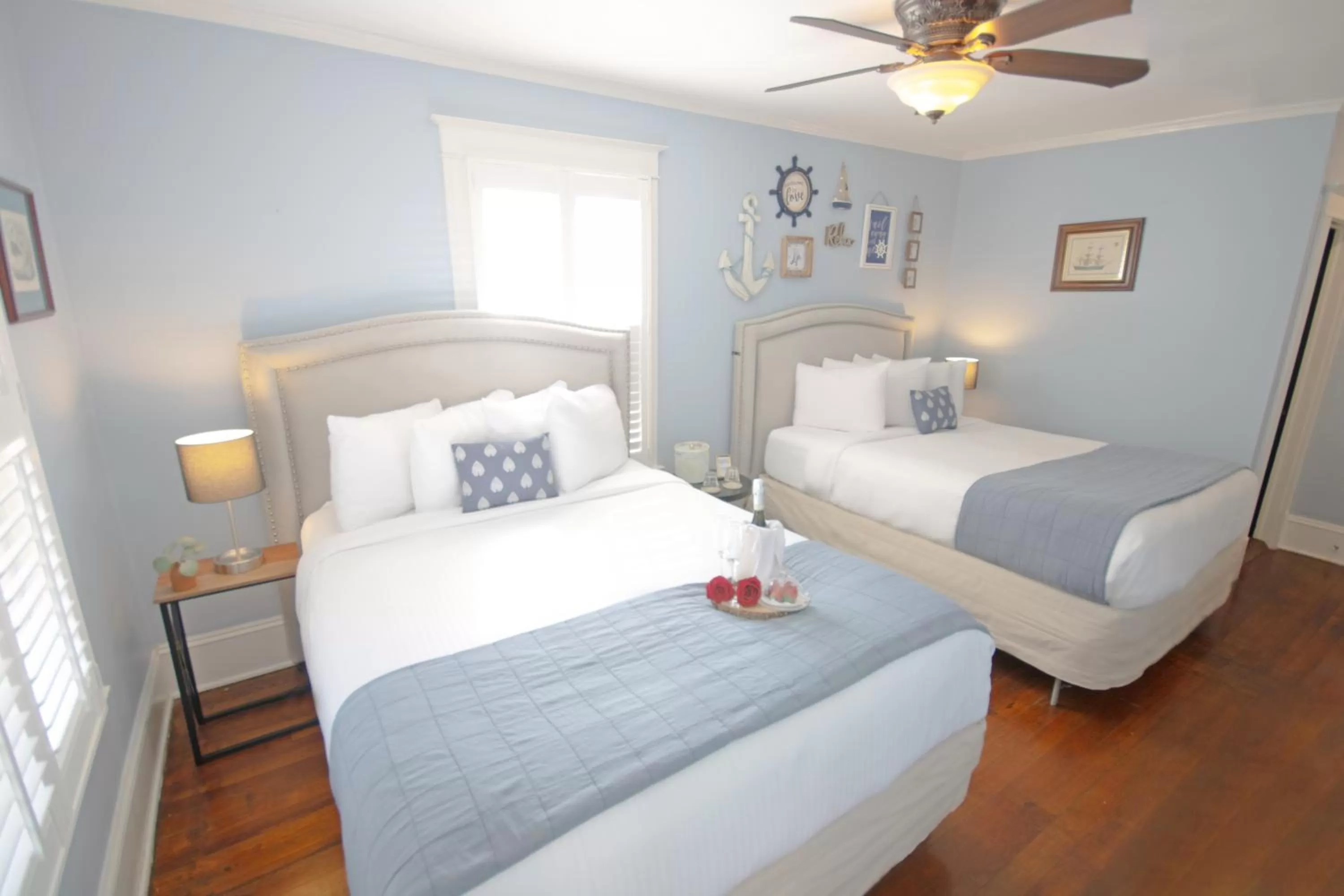 Bed in Hemingway House Bed and Breakfast