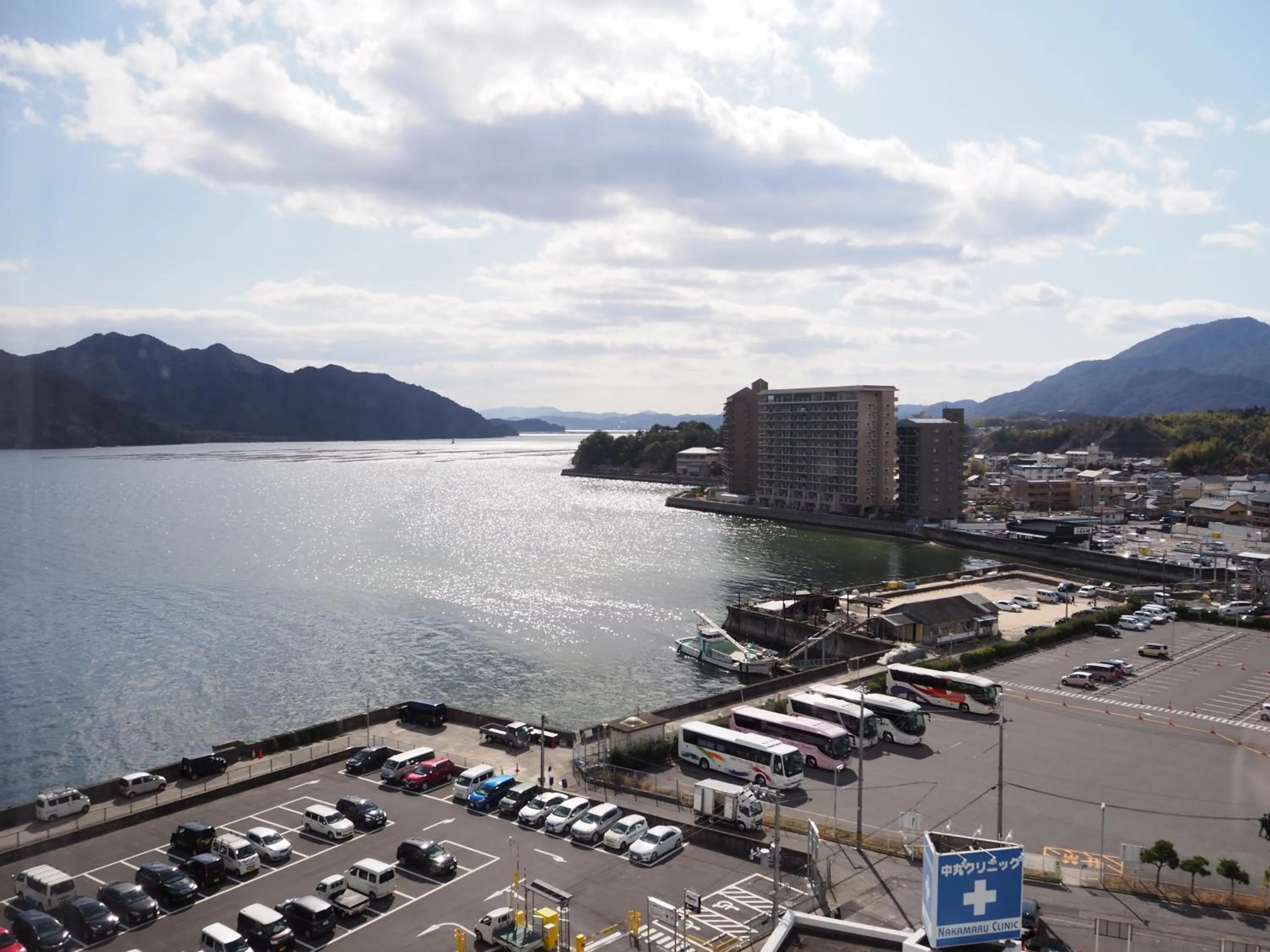 Sea view in Miyajima Coral Hotel
