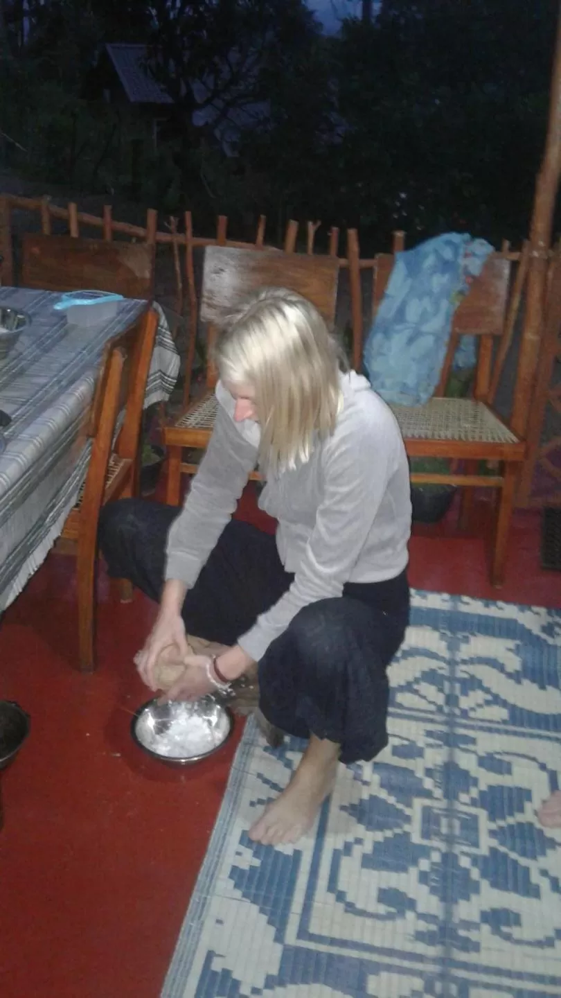 Dining area, Children in Malithis lodge